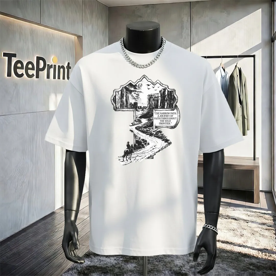 Áo thun nam form rộng basic dễ mặc in mix TeePrint 3538