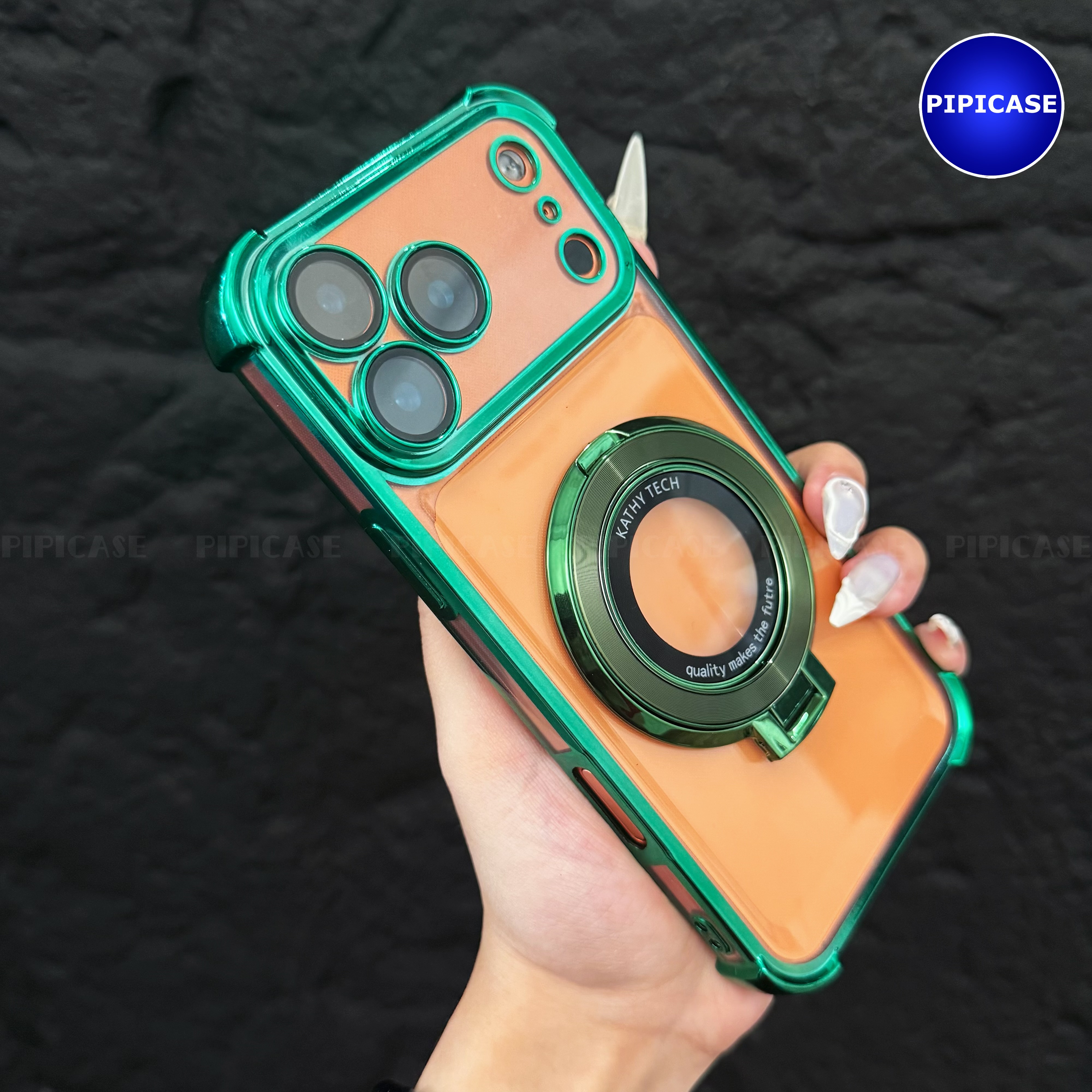 Ốp Lưng iPhone 17 Pro - Ven - Xanh Lá_thumbnail_21
