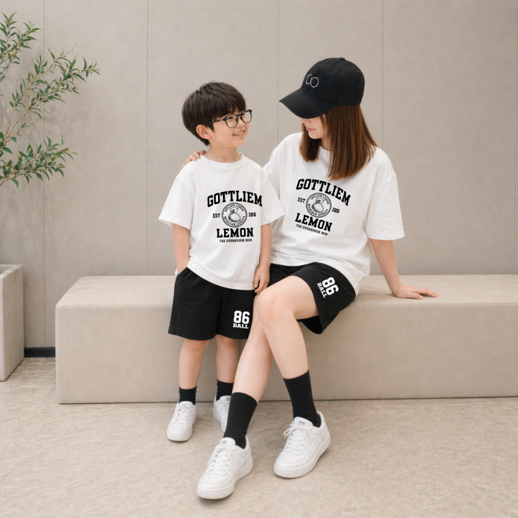 Bộ đồ cho mẹ và bé in GOTTLIEM LEMON - Loza Kids B675_thumbnail_3