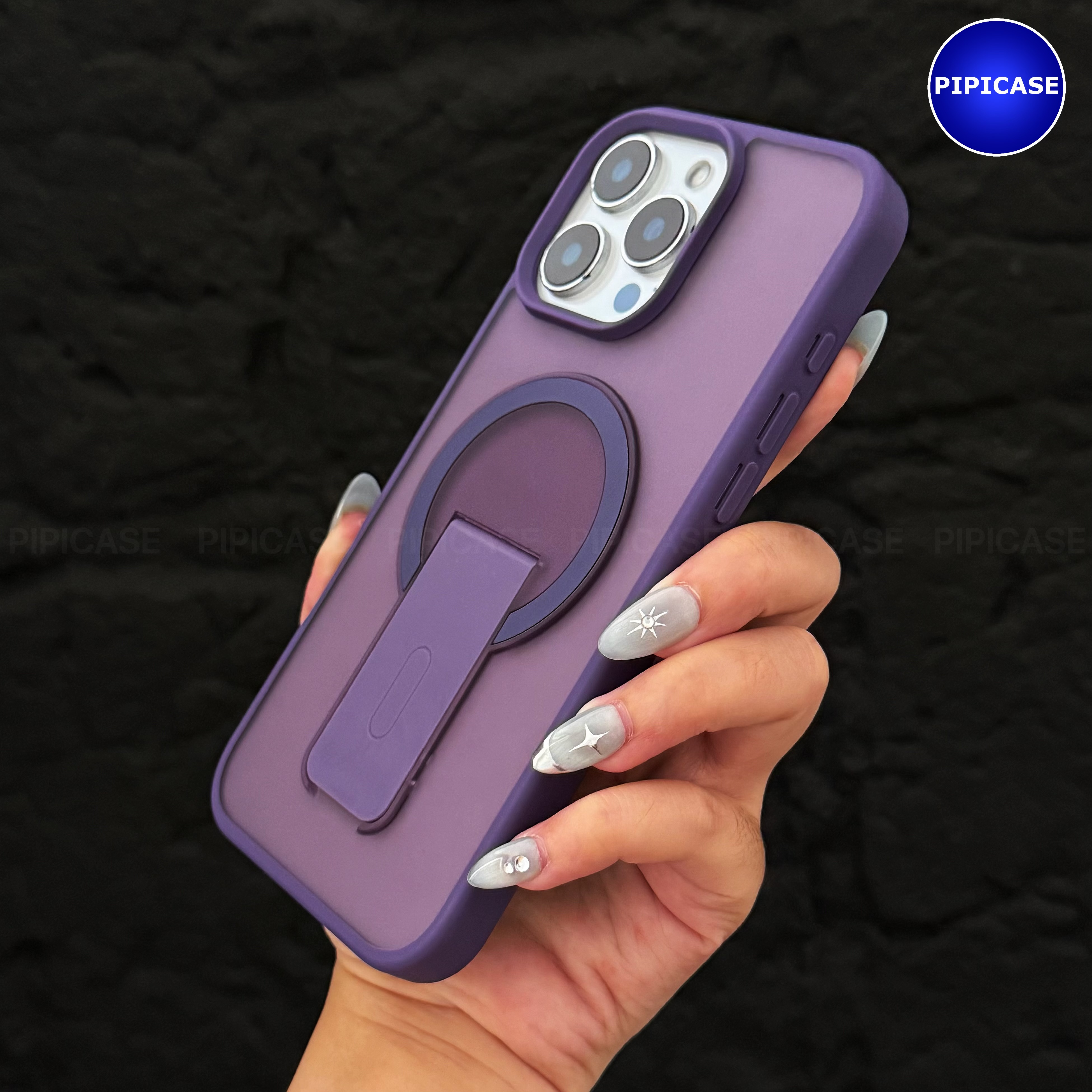 Ốp Lưng iPhone 16 Pro Max - Quin - Tím Đậm_thumbnail_5