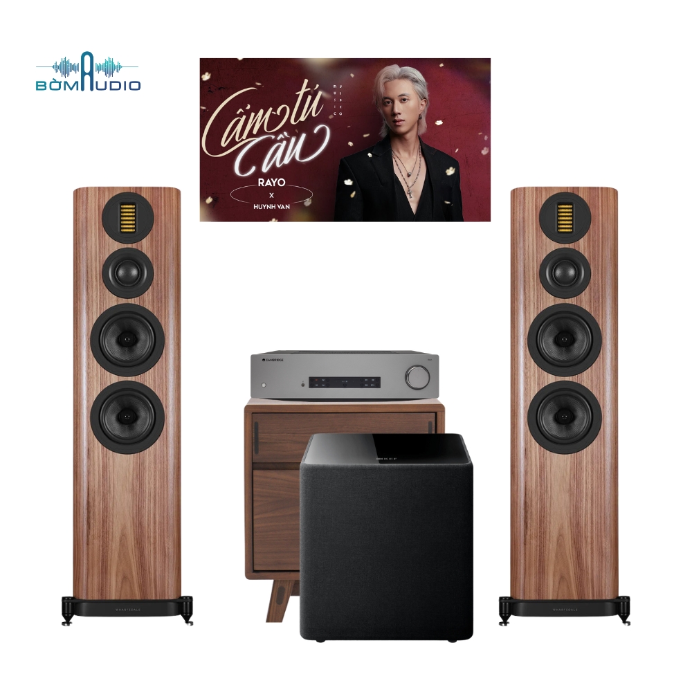 Combo Amply CAMBRIDGE AUDIO CXA81 MKII  + Loa Cột WHARFEDALE EVO 5.4 + Subwoofer KEF KUBE 12 MIE  – CWK1_thumbnail_1