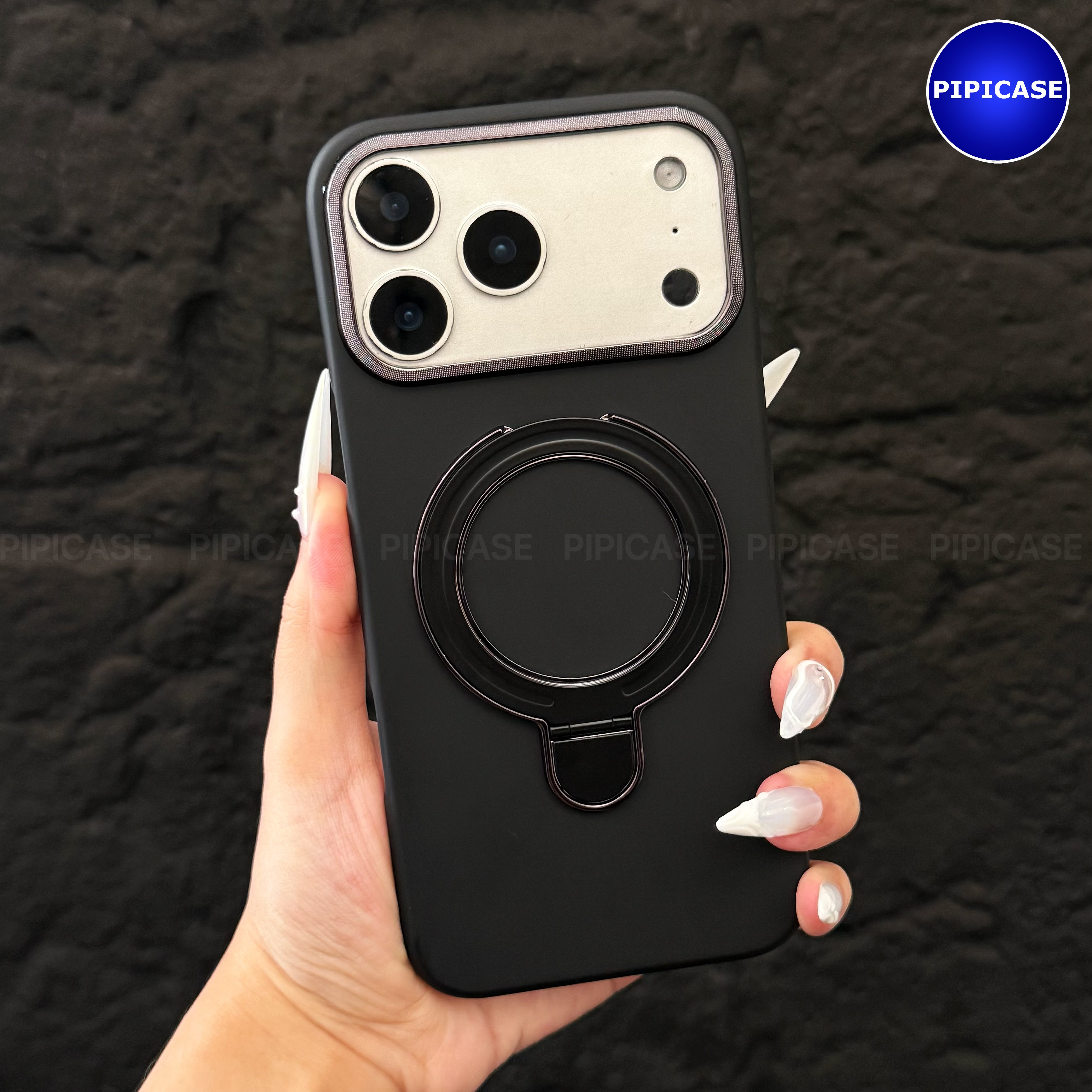 Ốp Lưng iPhone 17 Pro Max - Titan Force - Đen_thumbnail_9