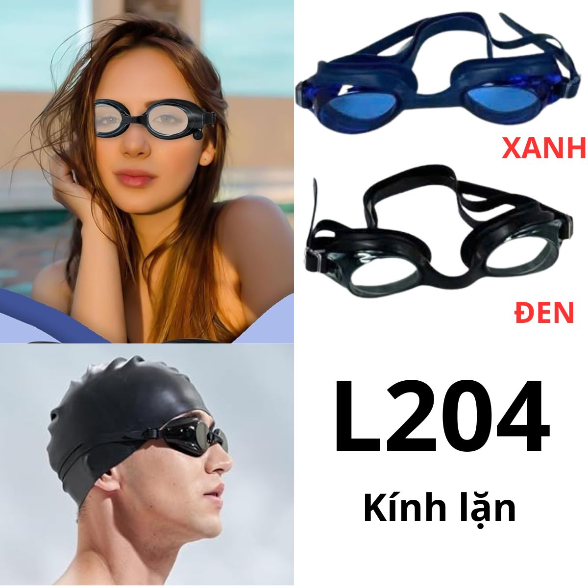 L204- Kính lặn