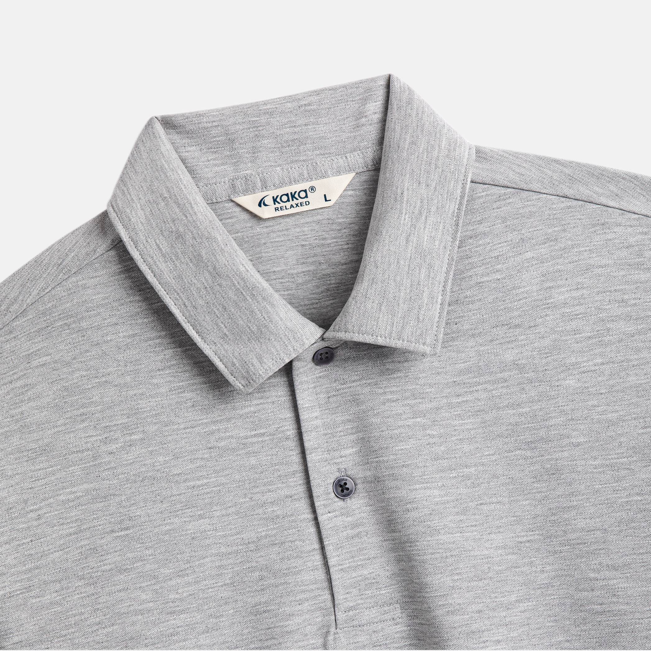 Áo Thun Polo Nam Trơn T52 - Vải Cotton - Form Relaxed