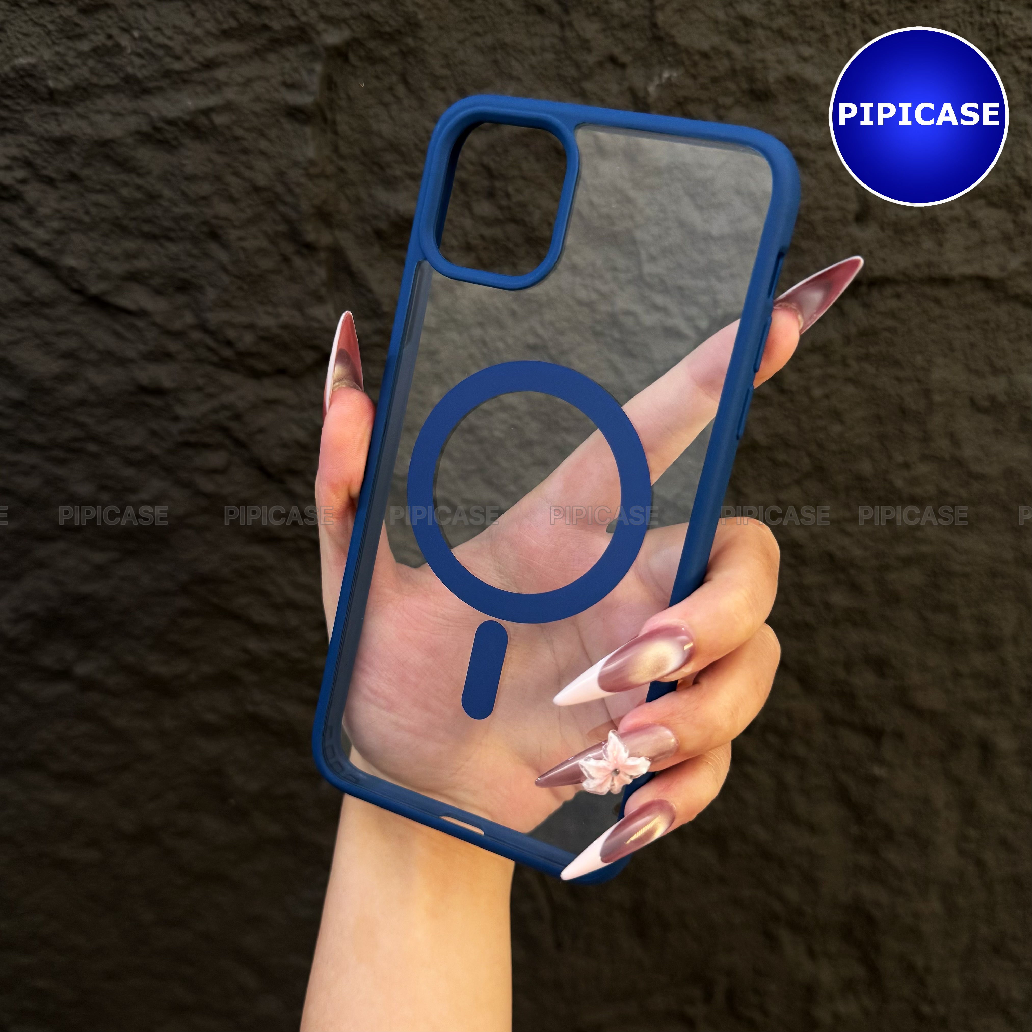Ốp Lưng iPhone 11 Pro Max - Chic - Xanh Dương