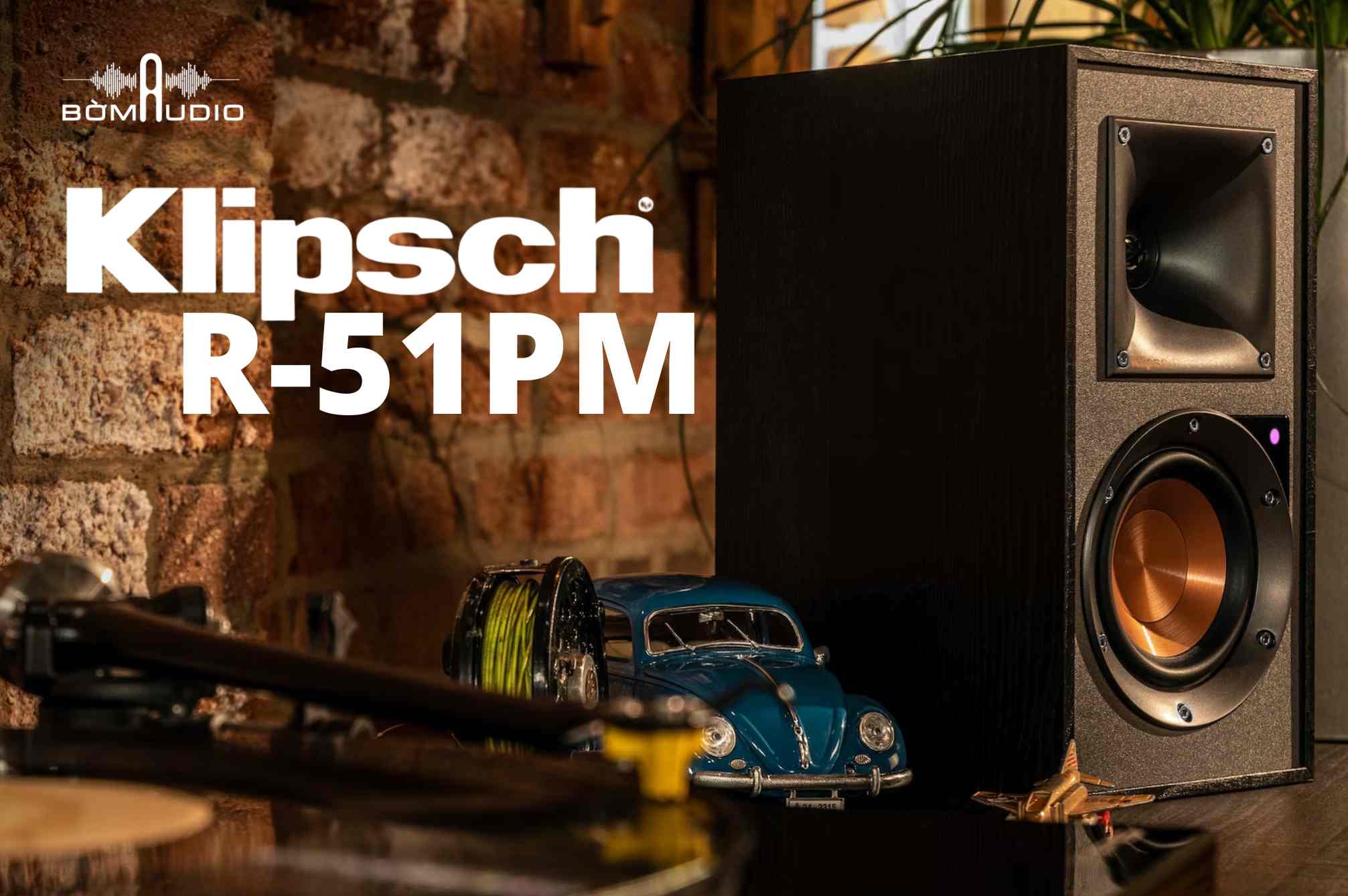 Loa Bookshelf Active Klipsch R-51PM - Bomaudio.com