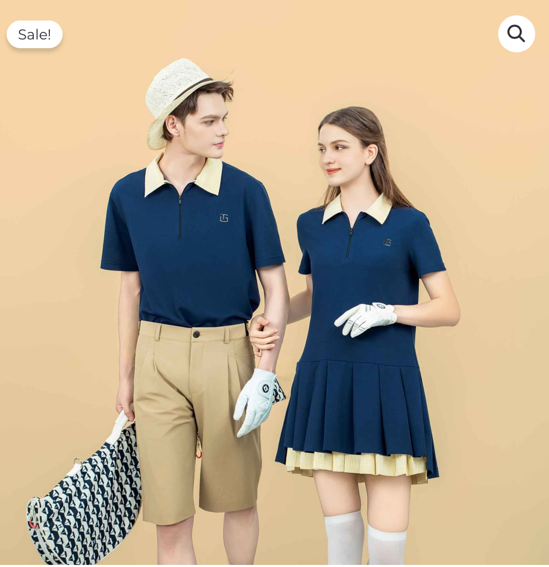 Đầm Polo phối cổ sọc vàng_thumbnail_3