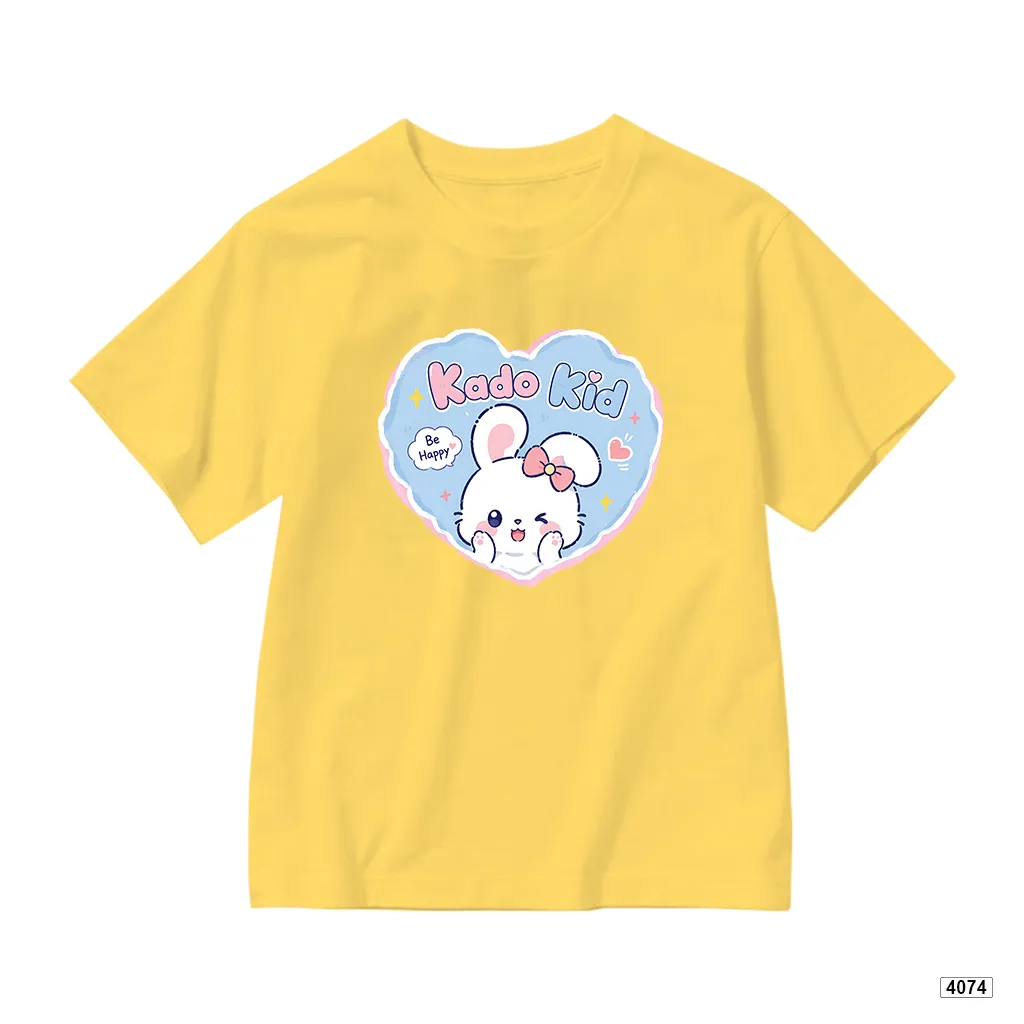 Áo thun bé gái Thỏ yêu chất thoáng mát Kado 4074_thumbnail_0
