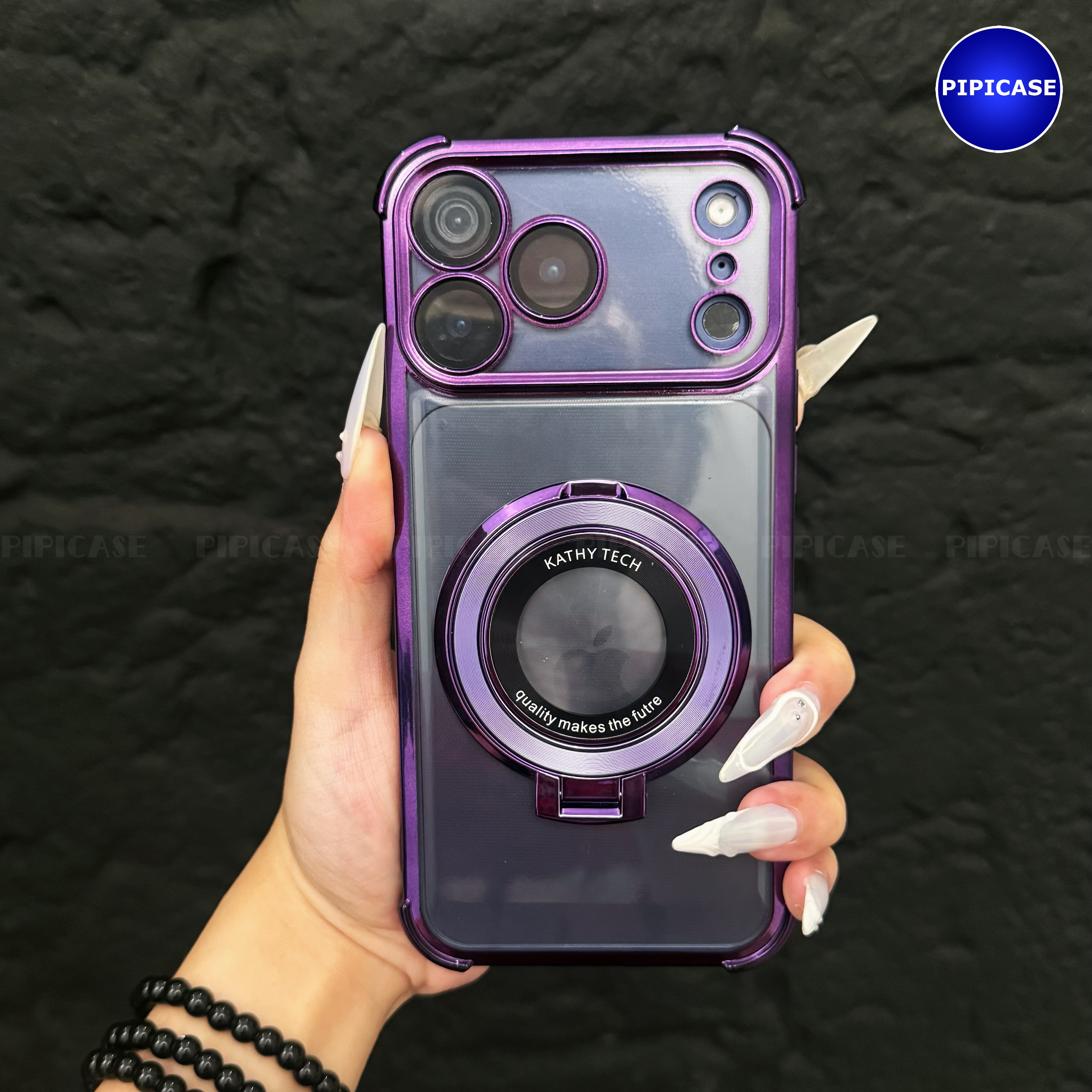 Ốp Lưng iPhone 17 Pro - Ven - Tím_thumbnail_25