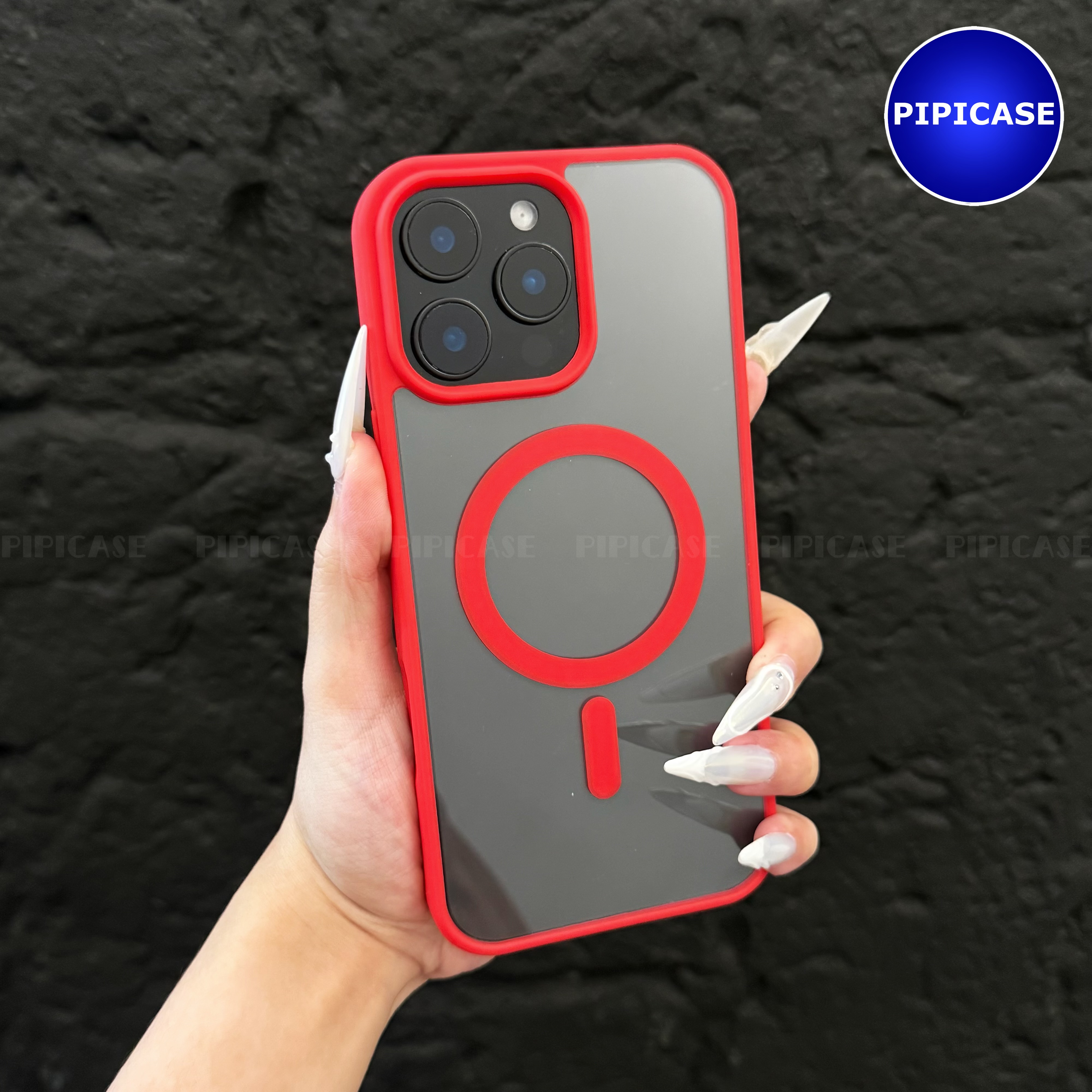 Ốp Lưng iPhone 16 Pro Max - Chic - Đỏ Tươi_thumbnail_16