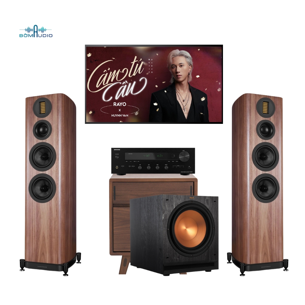 Combo Amply ONKYO TX-8470 + Loa Cột WHARFEDALE EVO 5.4 + Loa Subwoofer KLIPSCH SPL-120  – ONK3_thumbnail_1