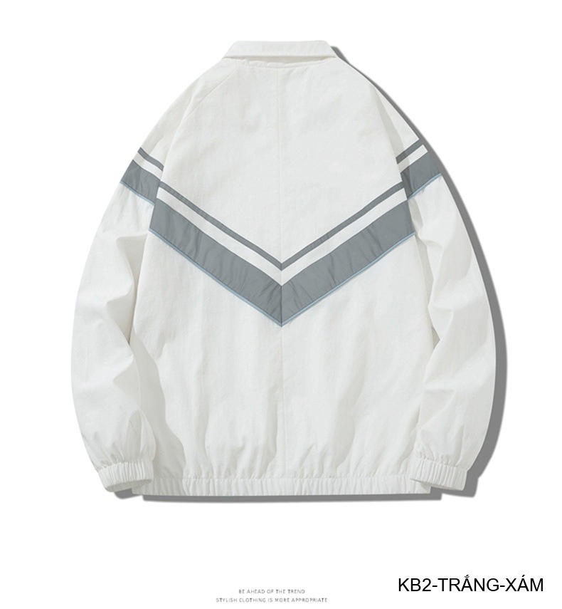 KB2 - Áo khoác nam cổ bẻ phong cách Hong Kong, form rộng, in họa tiết sọc V thời trang_thumbnail_10