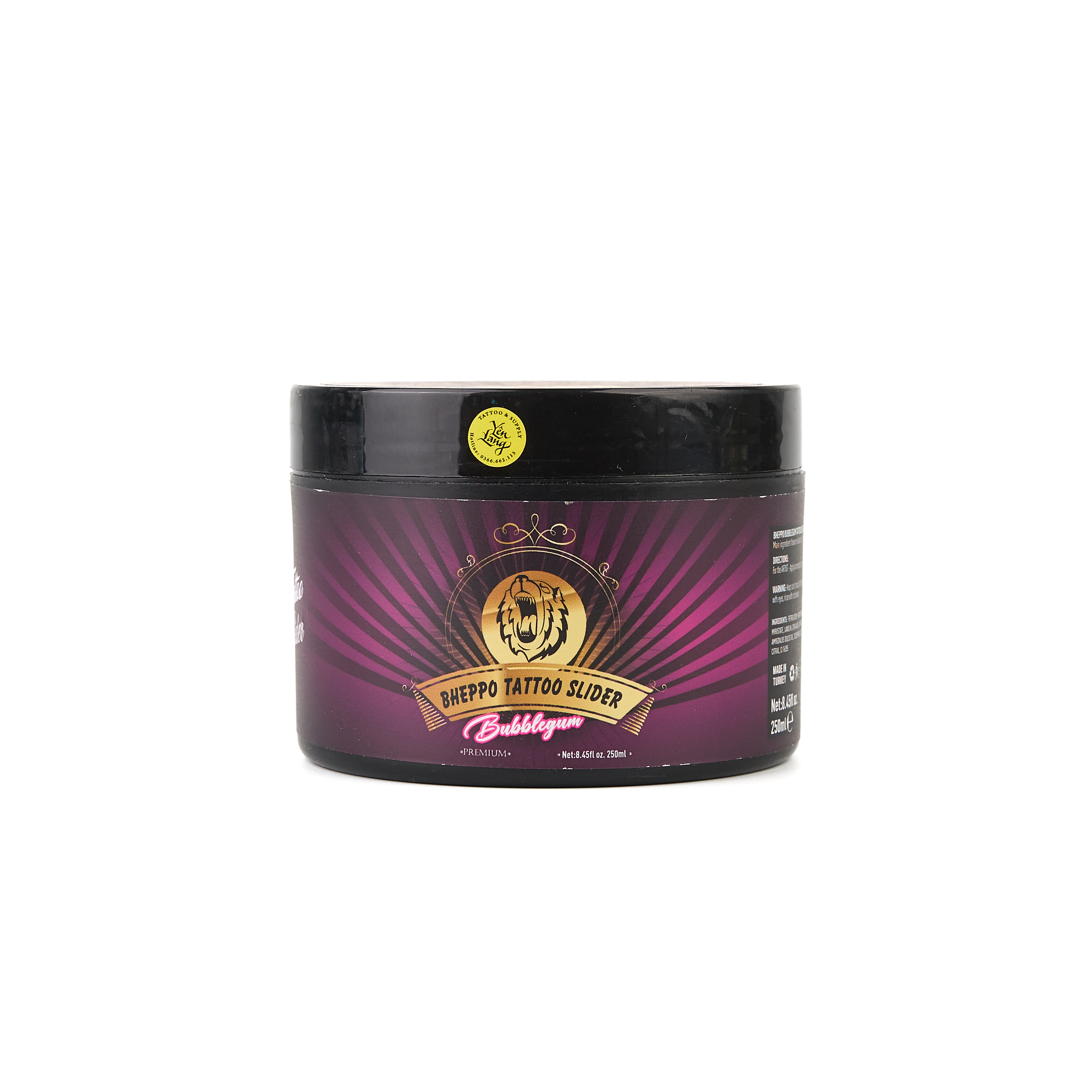 BHEPPO Bubblegum (Bheppo hồng) - 250ml - Made in TURKEY