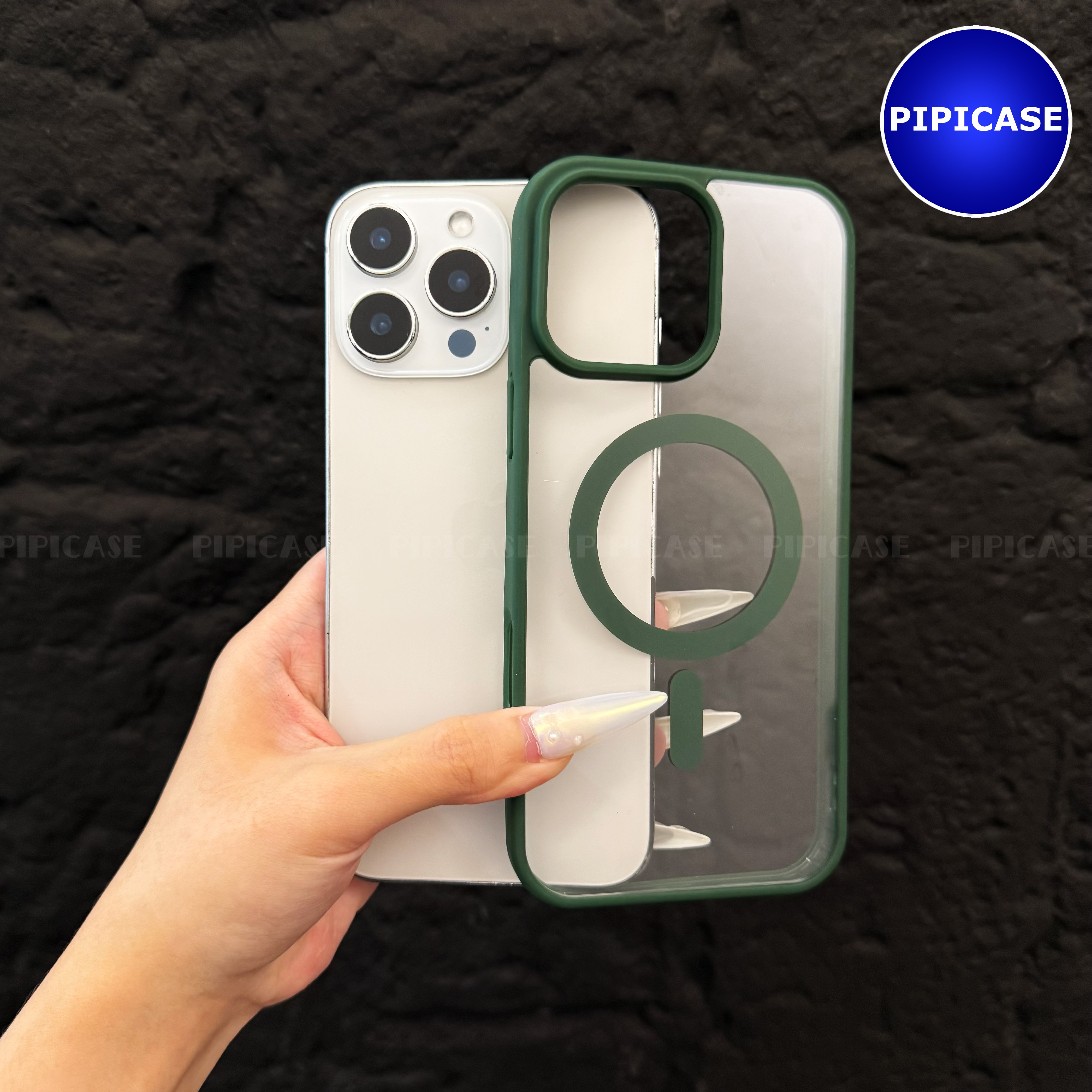 Ốp Lưng iPhone 14 Pro Max - Chic - Xanh Lá_thumbnail_11