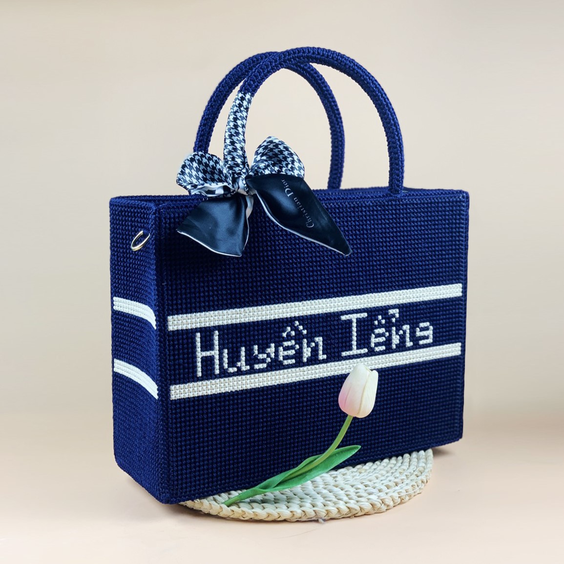 Túi Tote Handmade họa tiết Trơn_thumbnail_34