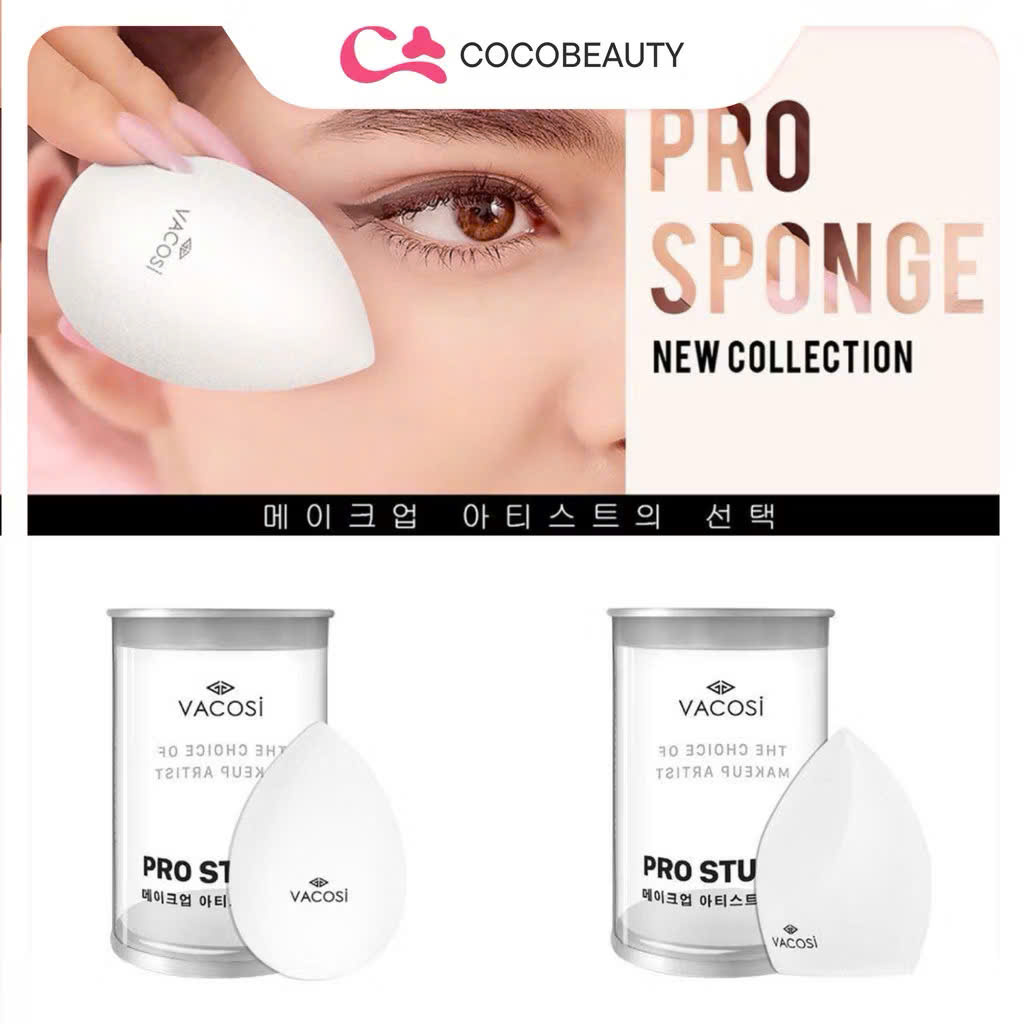 SET 2  BÔNG PHẤN GIỌT NƯỚC PRO PH01 Vacosi_thumbnail_1