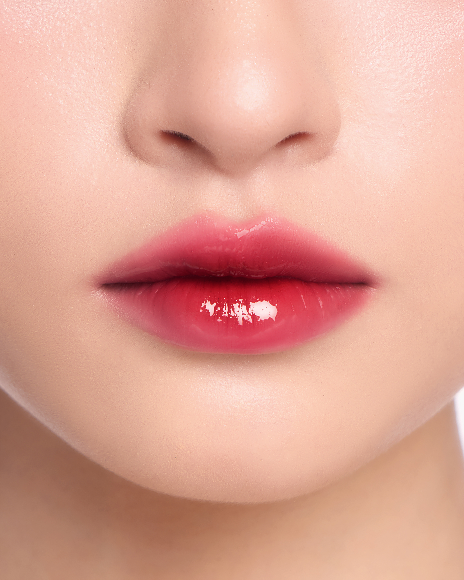 G01 Power - Son bóng màu đỏ mận Trendy Beauty Lip Gloss Silver Shot