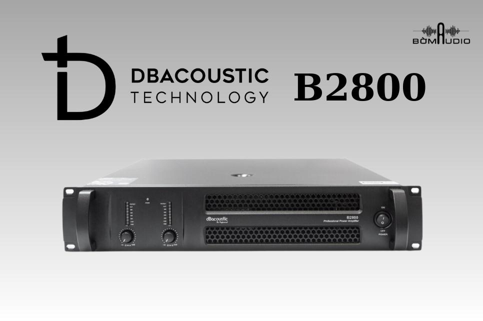 Cục Đẩy DBAUCOUSTIC B2800