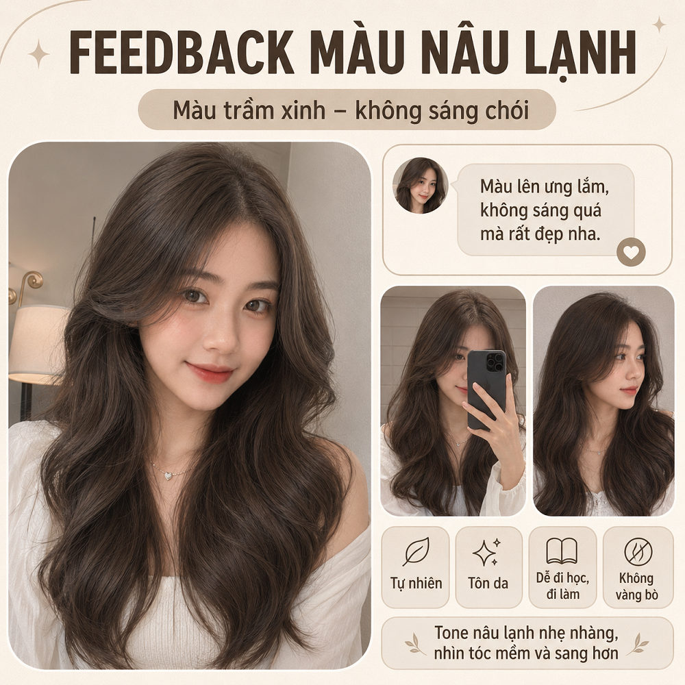 Thuốc Nhuộm Tóc Nâu Lạnh Không Cần Tẩy Trên Nền Nâu, Tone Trầm Tự Nhiên Đi Học Đi Làm, Tặng Oxi Găng Tay HDSD_thumbnail_4