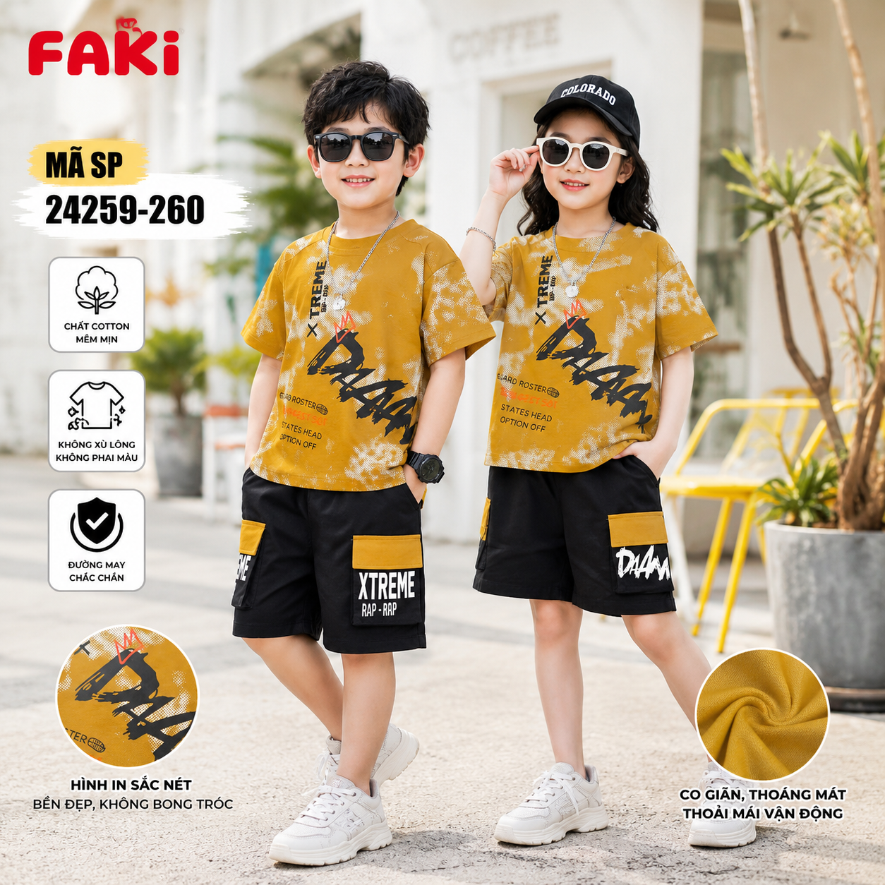FAKI - ĐÒ BỘ TRẺ EM - F24259
