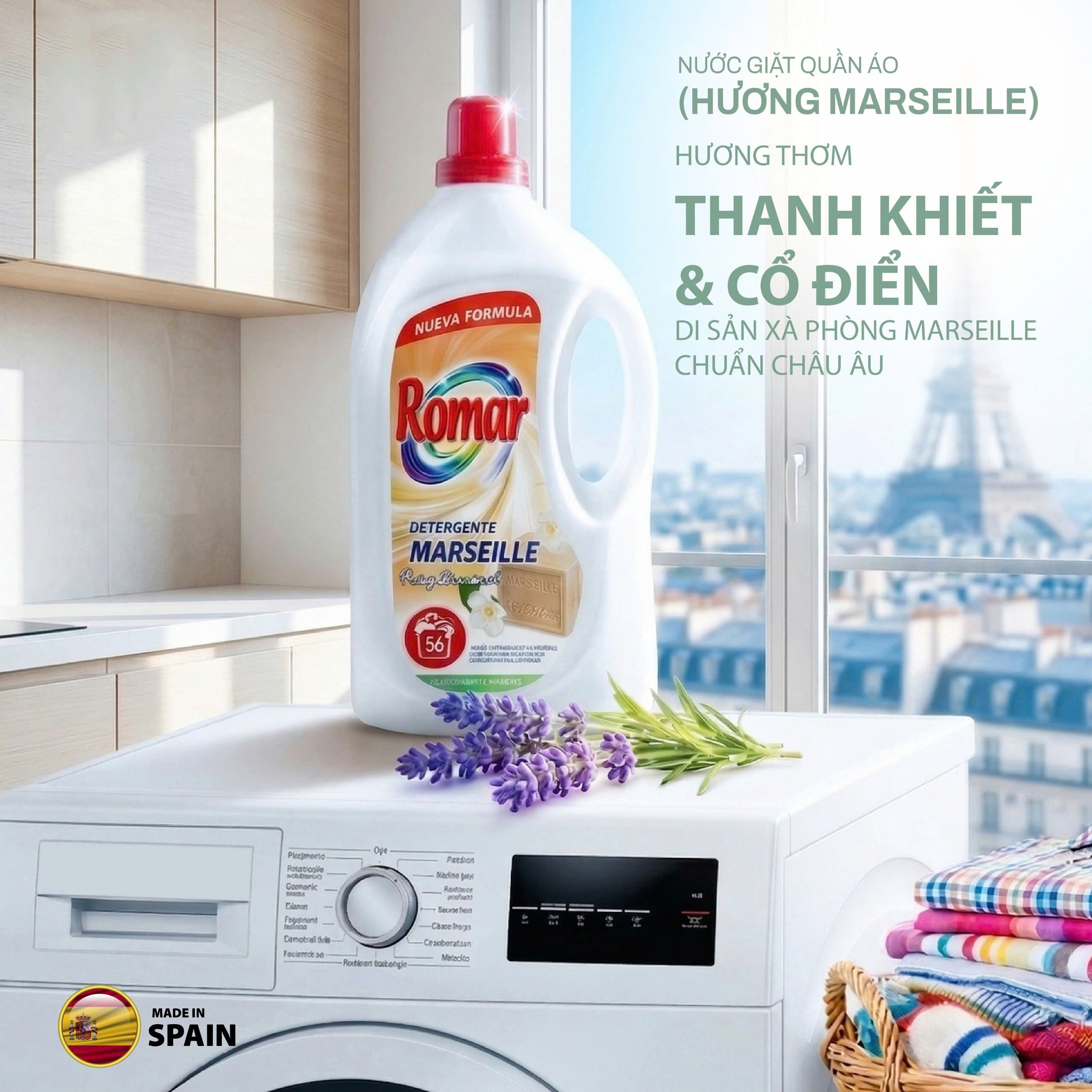 NƯỚC GIẶT ROMAR