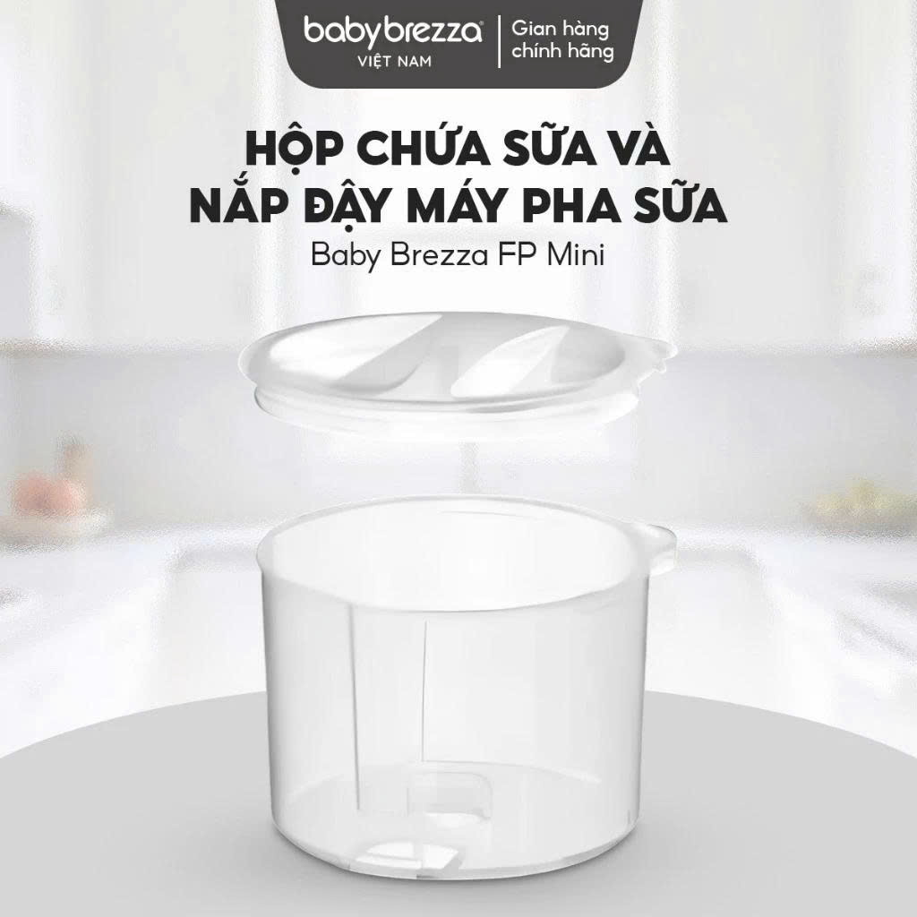 Hộp chứa sữa và nắp đậy máy pha sữa BabyBrezza FP Mini