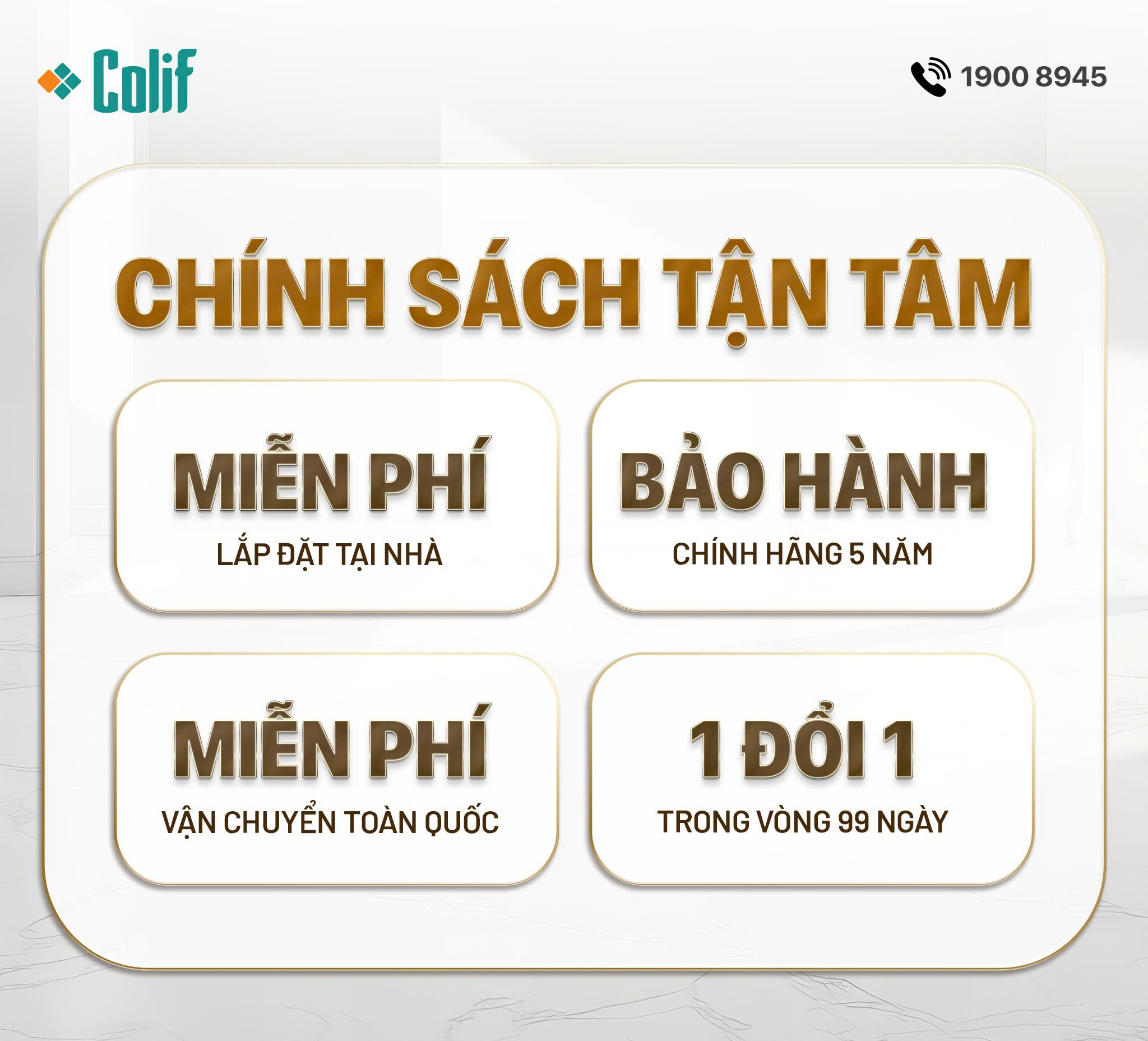 5 quyền lợi trước khi mua hàng bạn cần biết tại Colif