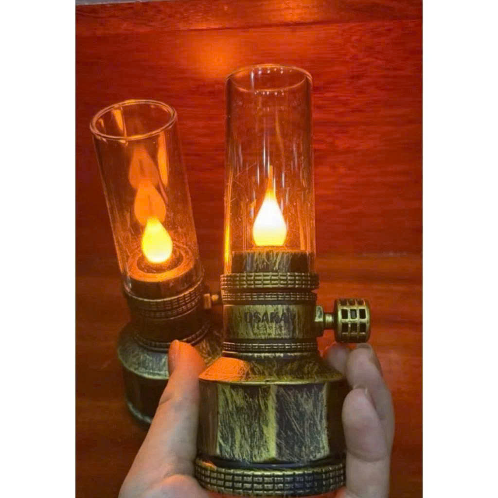 ĐÈN DẦU ĐỂ BÀN THỜ CHẠY PIN