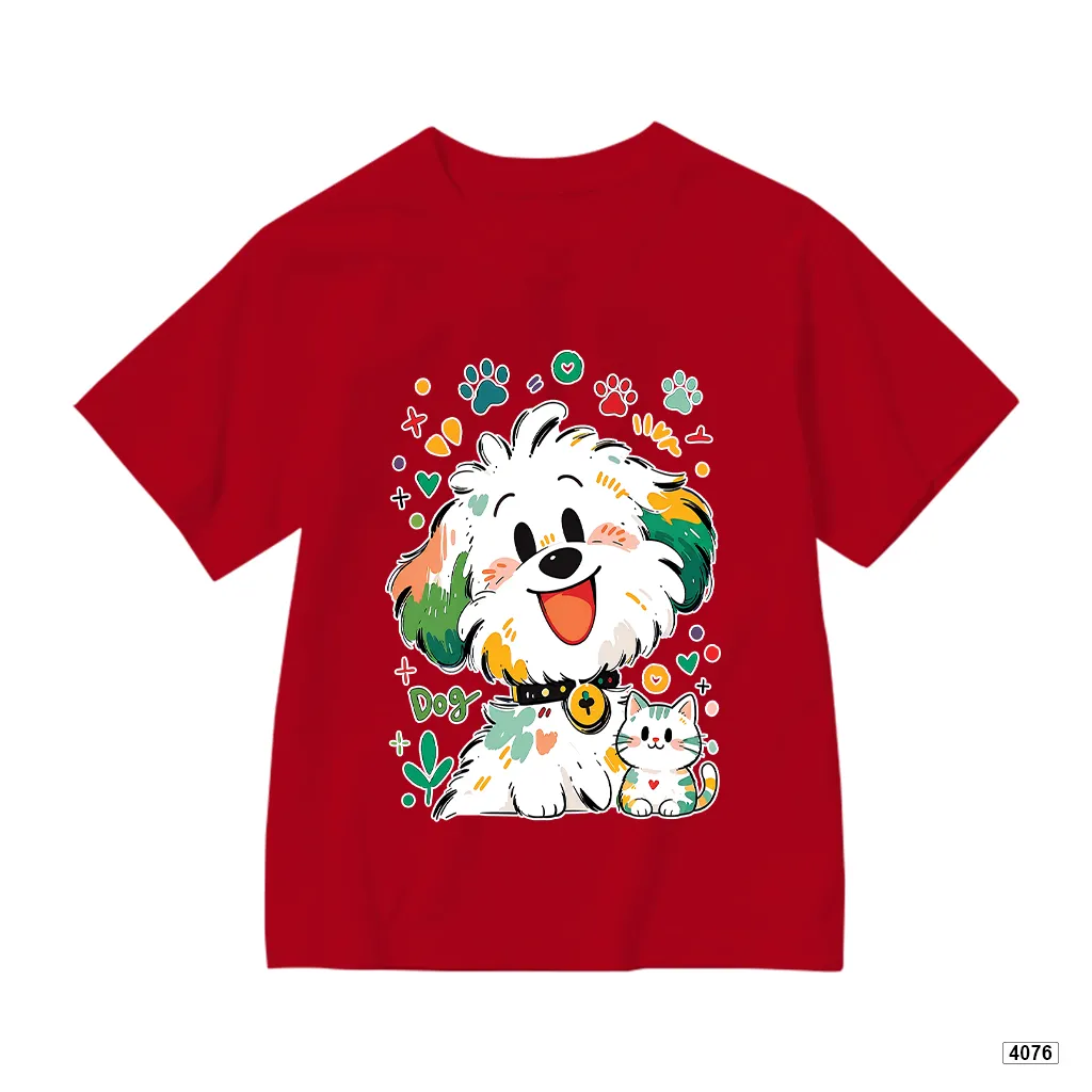 Áo thun bé trai bé gái Cún cầu vòng đáng yêu Kado 4076_thumbnail_10