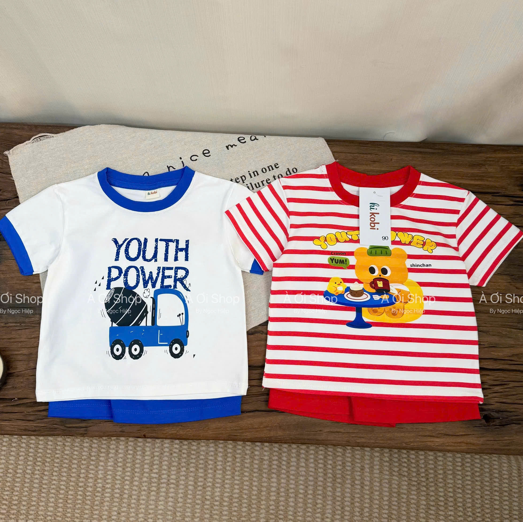 A15 SET 2 BỘ CỘC GẤU ĂN BÁNH YOUTH POWER- A100.354