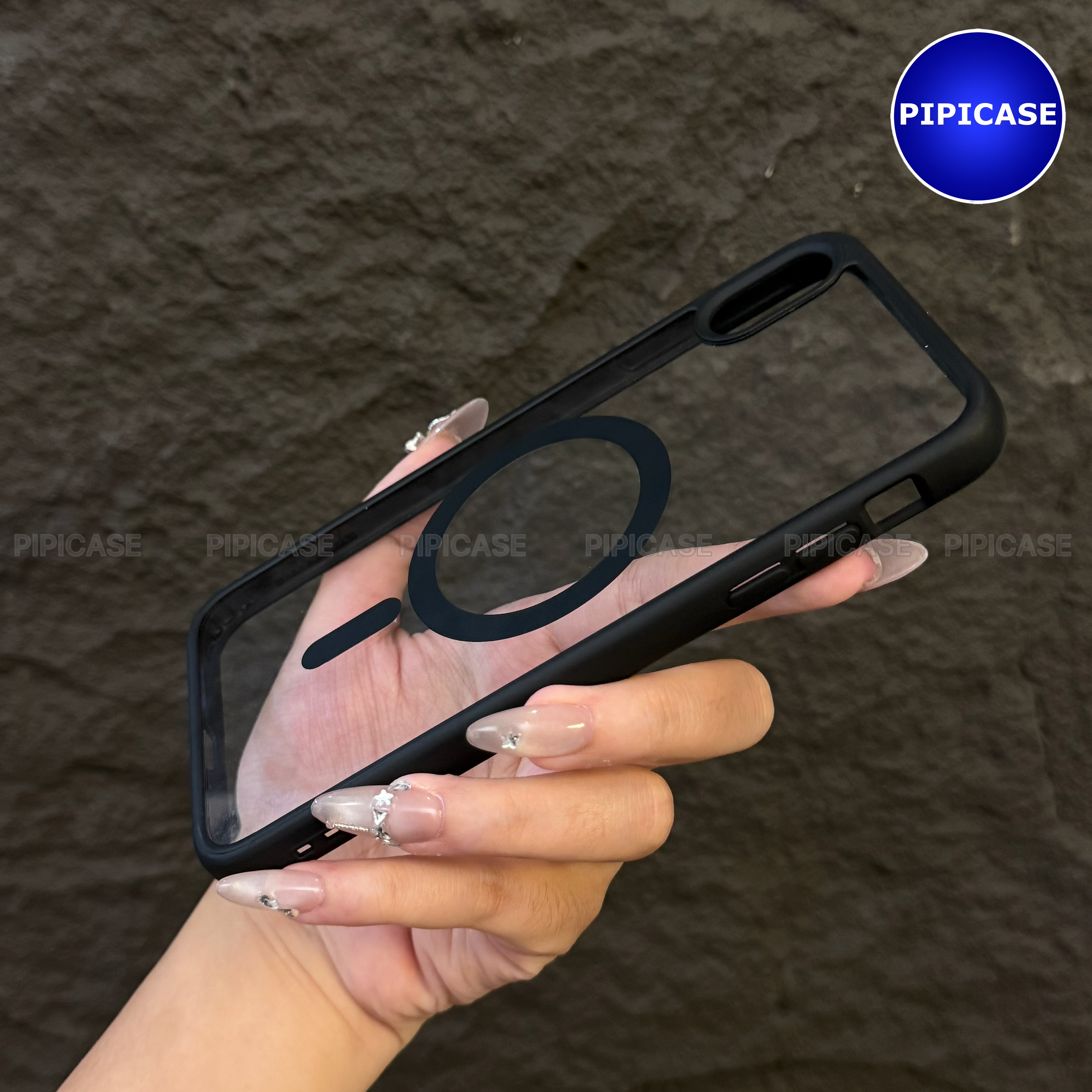 Ốp Lưng iPhone XS Max - Chic - Đen_thumbnail_3