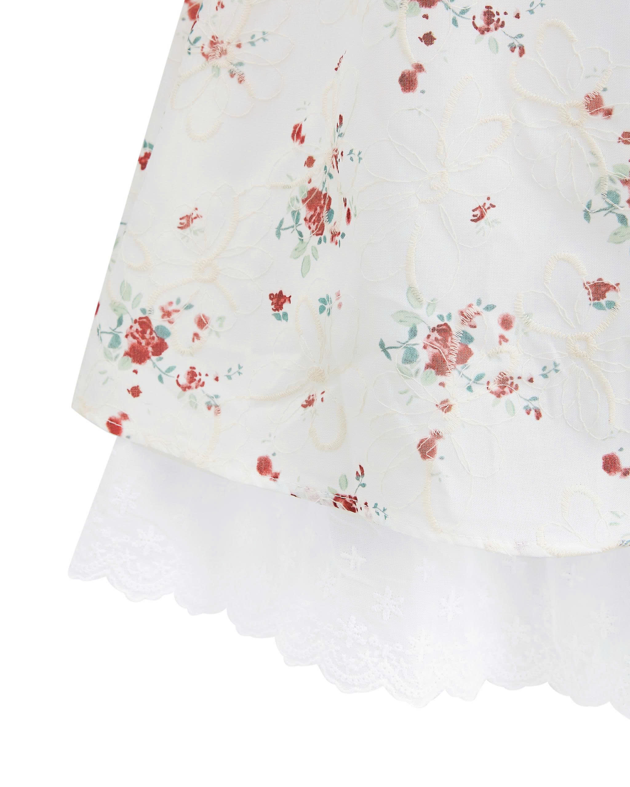 BIGSIZE NỮ - Đầm hoa thêu phối ren dành cho nàng béo từ 55-90kg V-DA221_thumbnail_8