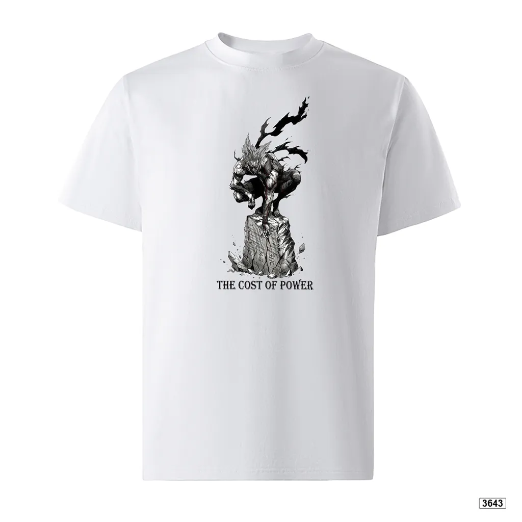 Áo thun nam form rộng The cost of power TeePrint 3643_thumbnail_7