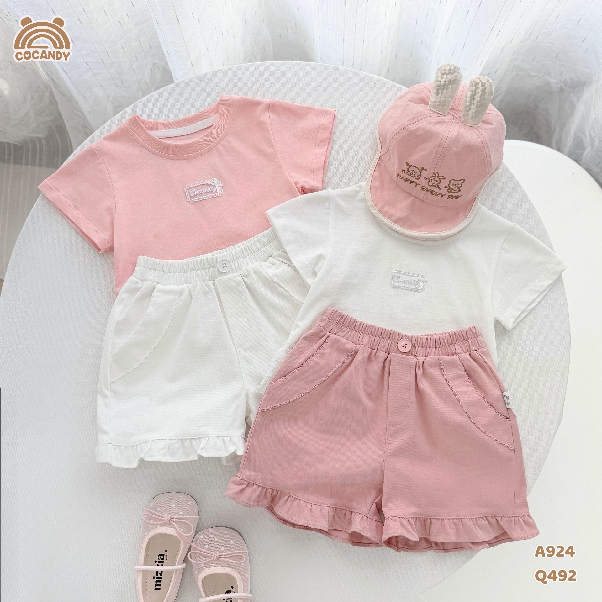 Quần cộc kaki HỒNG gấu bèo_thumbnail_5