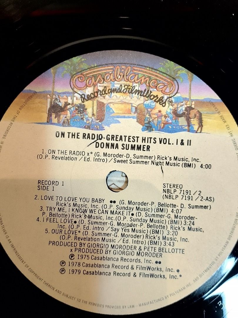 DONNA SUMMER - ON THE RADIO GREATEST HITS VOL. I & II_thumbnail_4