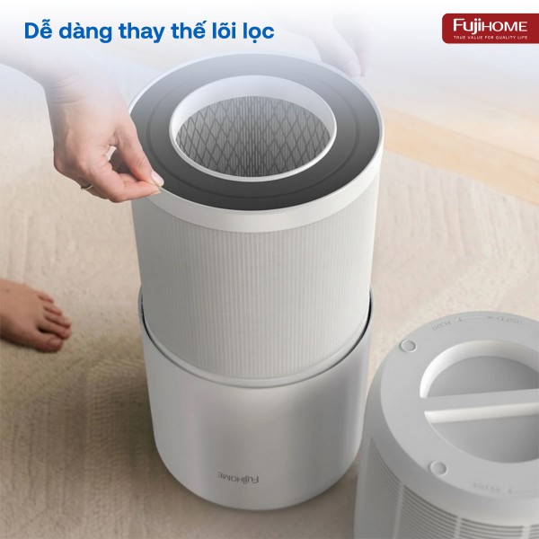 Máy lọc không khí thông minh Fujihome AP5Grand có kết nối điều khiển quả Wifi_thumbnail_9
