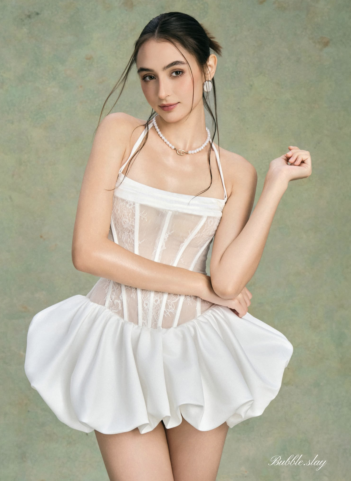 BUBBLE - (NEW) LEIA CORSET WHITE DRESS_thumbnail_2