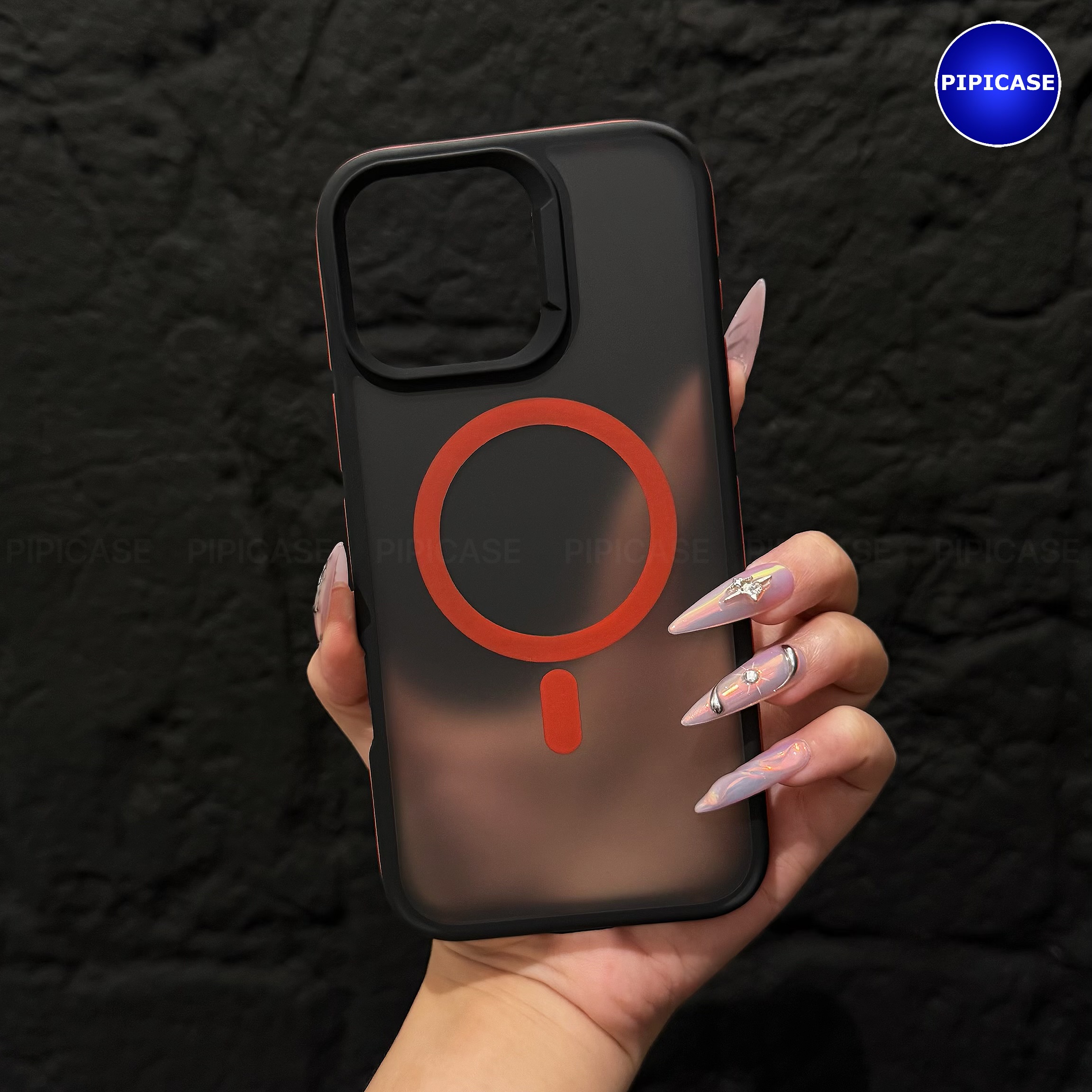 Ốp Lưng iPhone 15 Pro Max - Map - Đỏ_thumbnail_2
