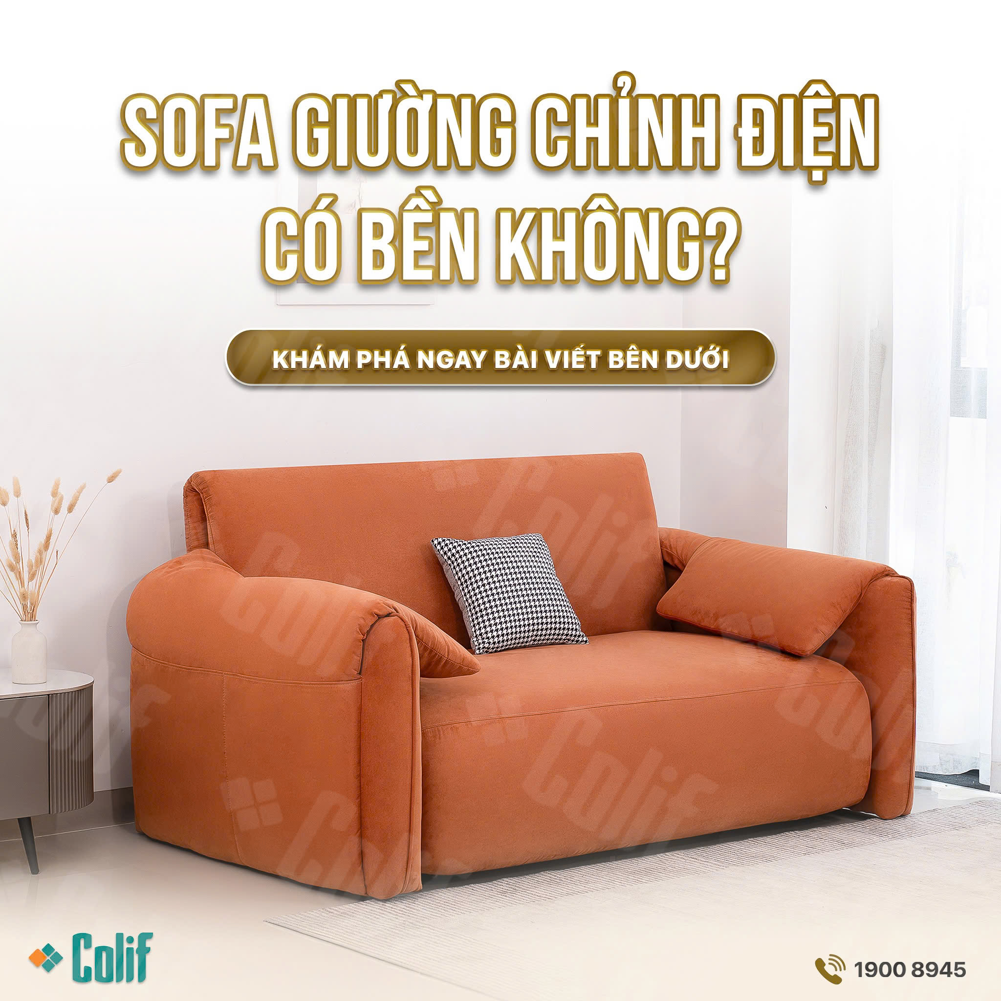 Sofa giường chỉnh điện hoạt động theo cơ chế nào? Có bền không?