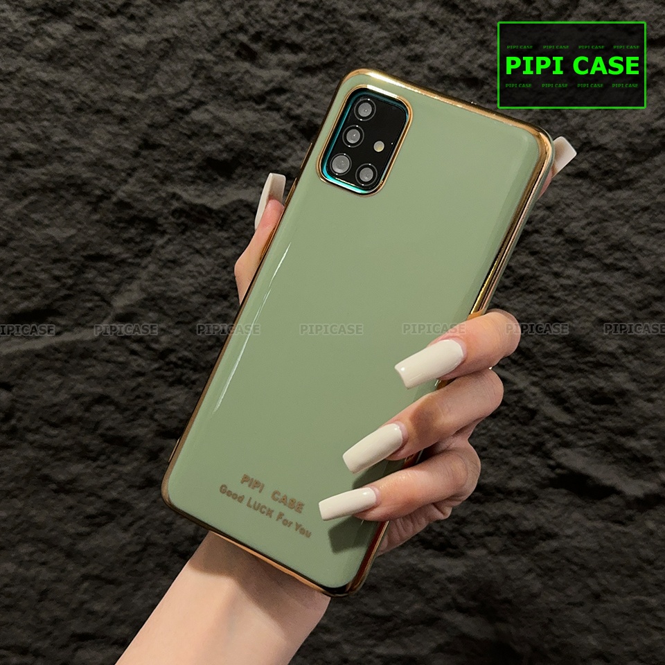 Ốp Lưng Samsung A71 - Royal - Xanh Cẩm Thạch