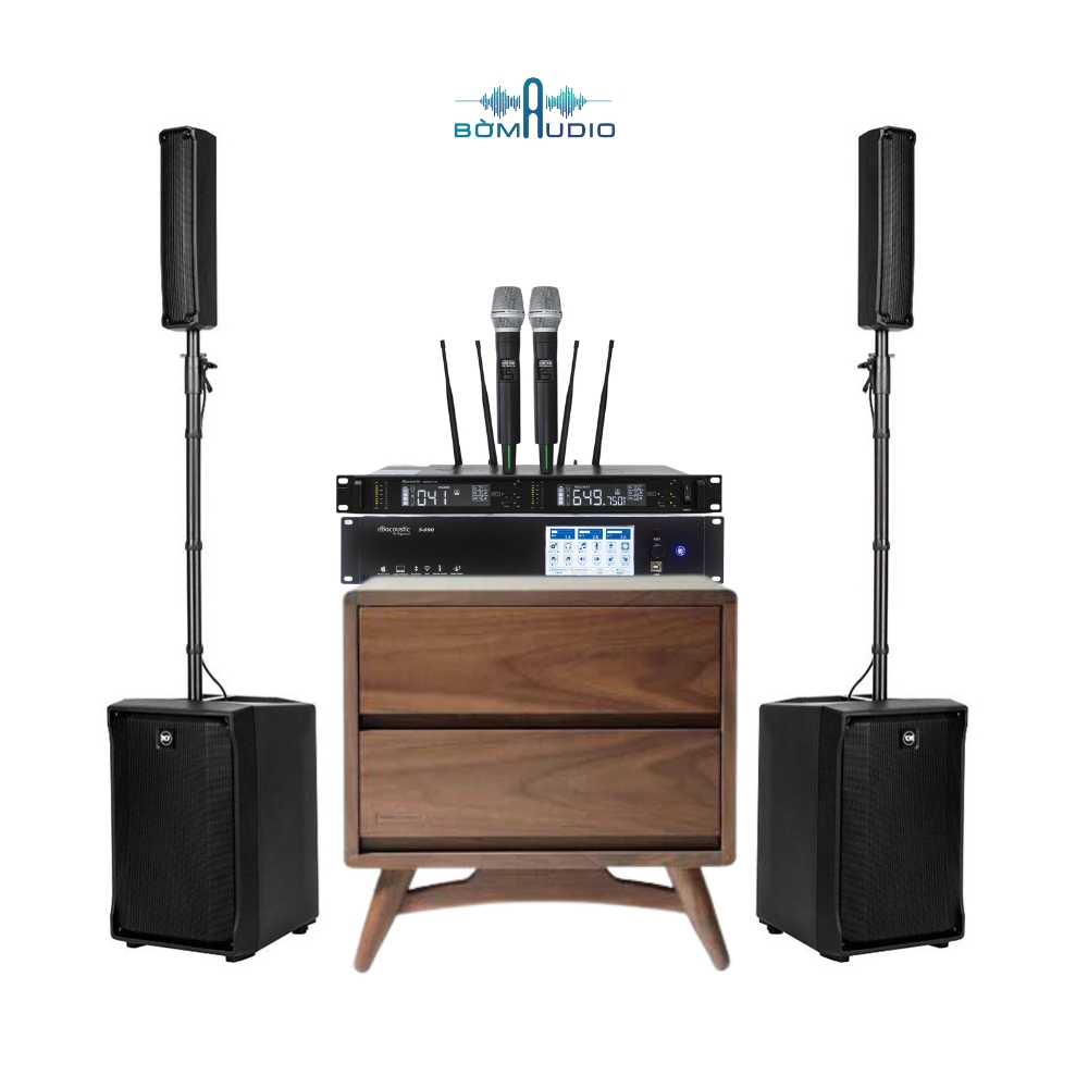 Combo Vang Số DBACOUSTIC S900 + Micro DBACOUSTIC 750PLUS + Loa RCF EVOX J8 - B101_thumbnail_2