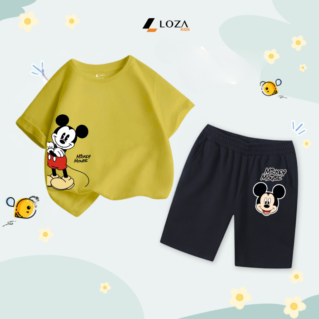 [XẢ KHO SIZE140] Bộ đồ cho bé trai nhiều mẫu - Quần áo bé trai  từ 26-30kg - Loza Kids XB009_thumbnail_6