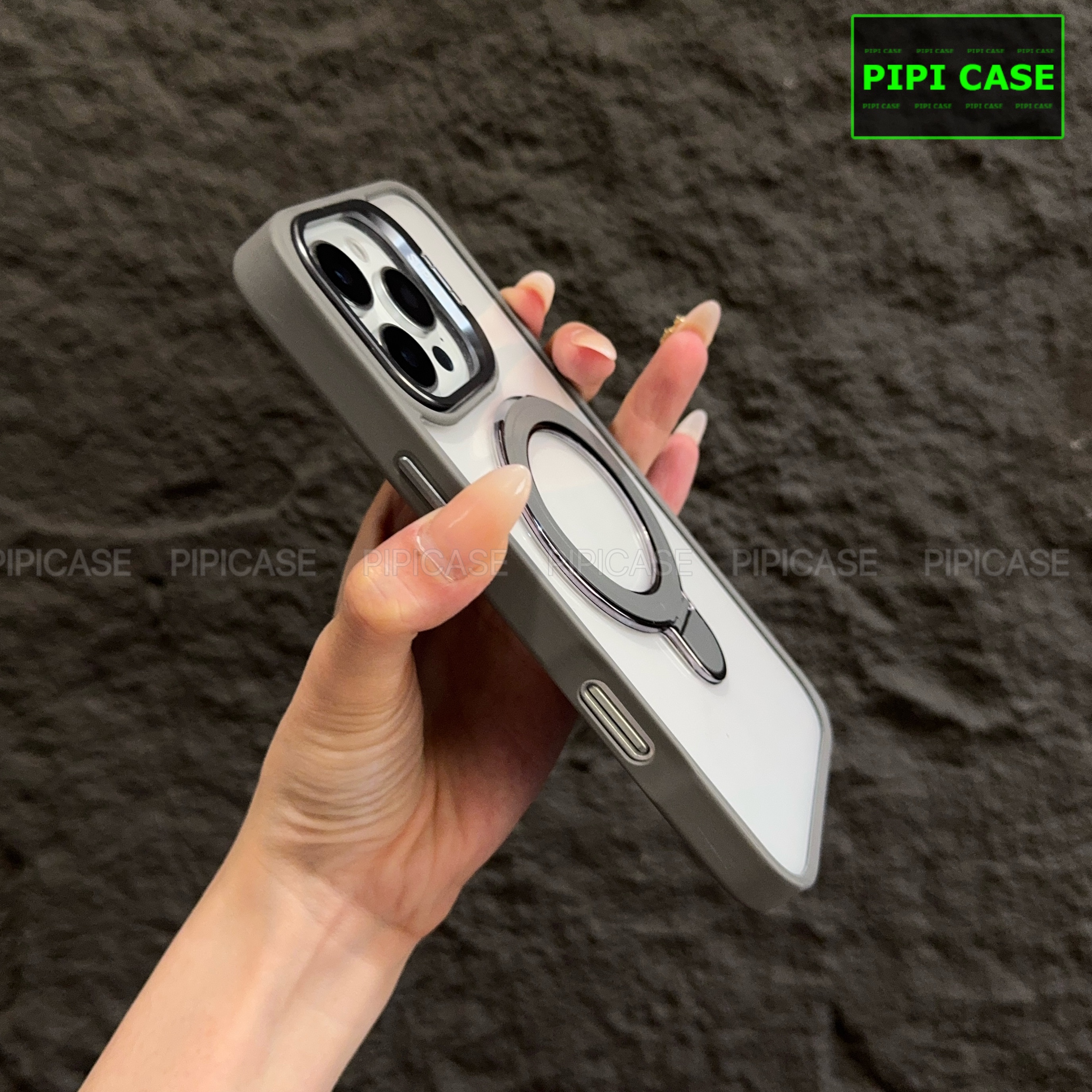 Ốp Lưng iPhone 12 Pro Max - Super Gone - Xám_thumbnail_10