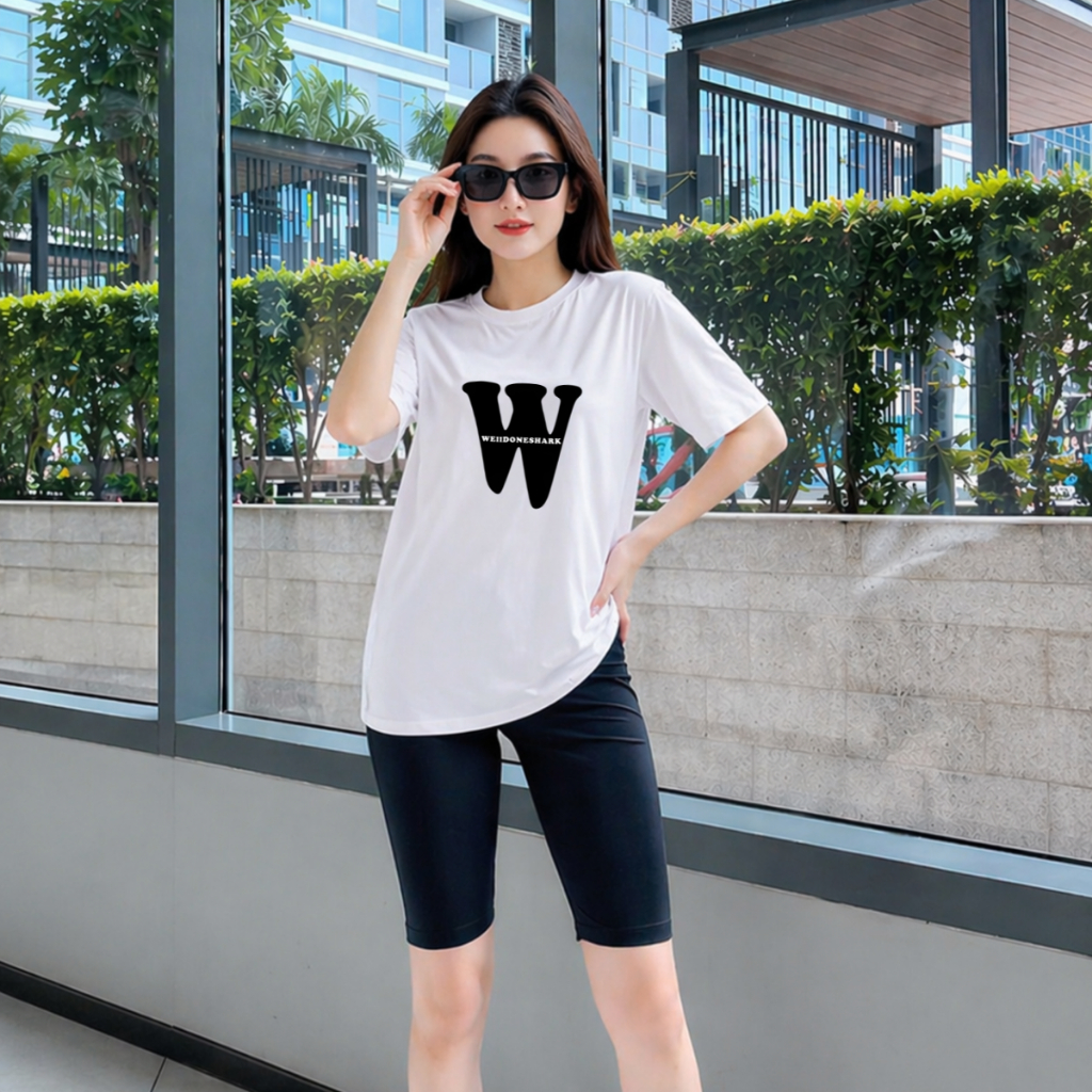 Set đồ nữ Loza W gồm áo thun dáng rộng và quần leging lửng umi - GB670_thumbnail_2