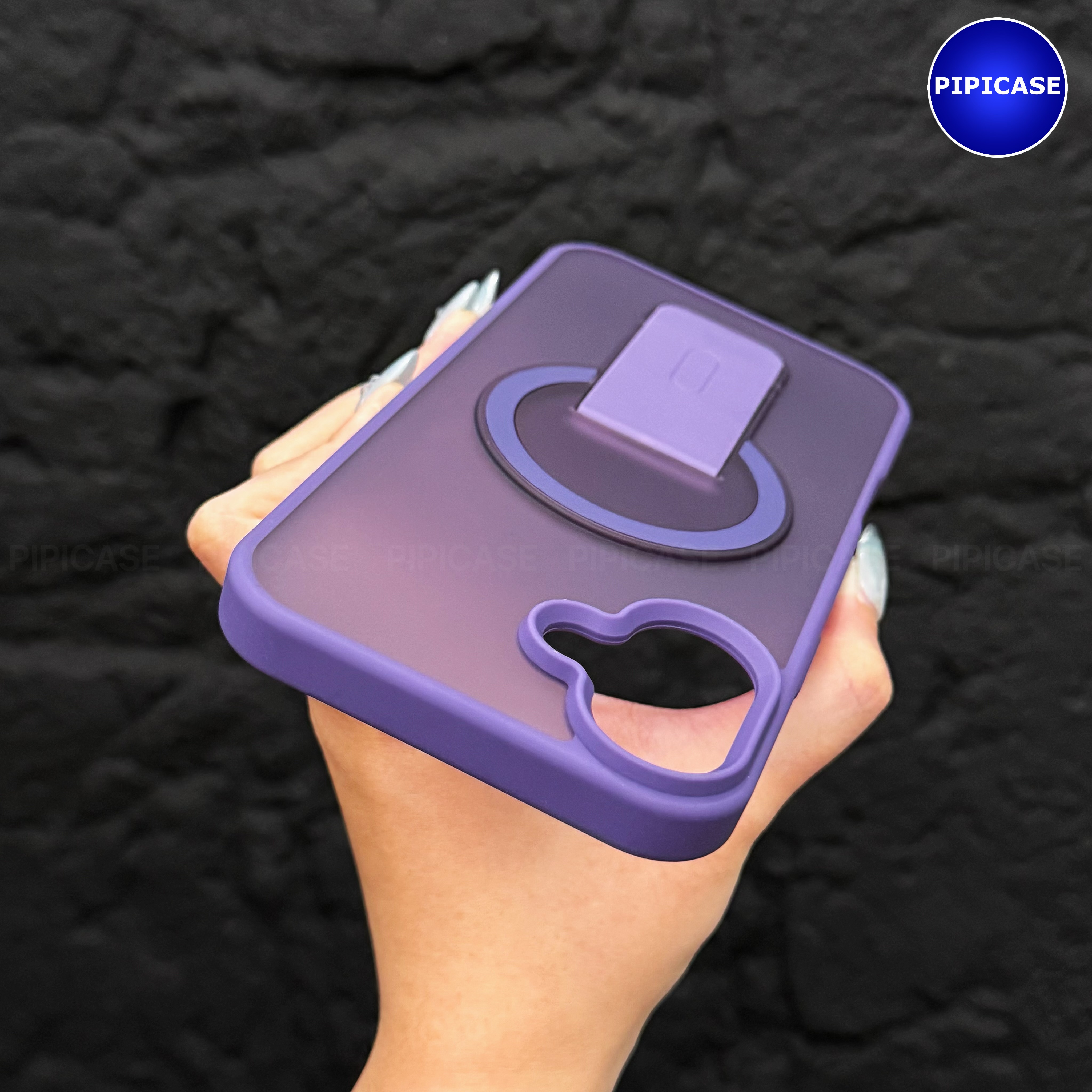 Ốp Lưng iPhone 16 Plus - Quin - Tím Đậm_thumbnail_6