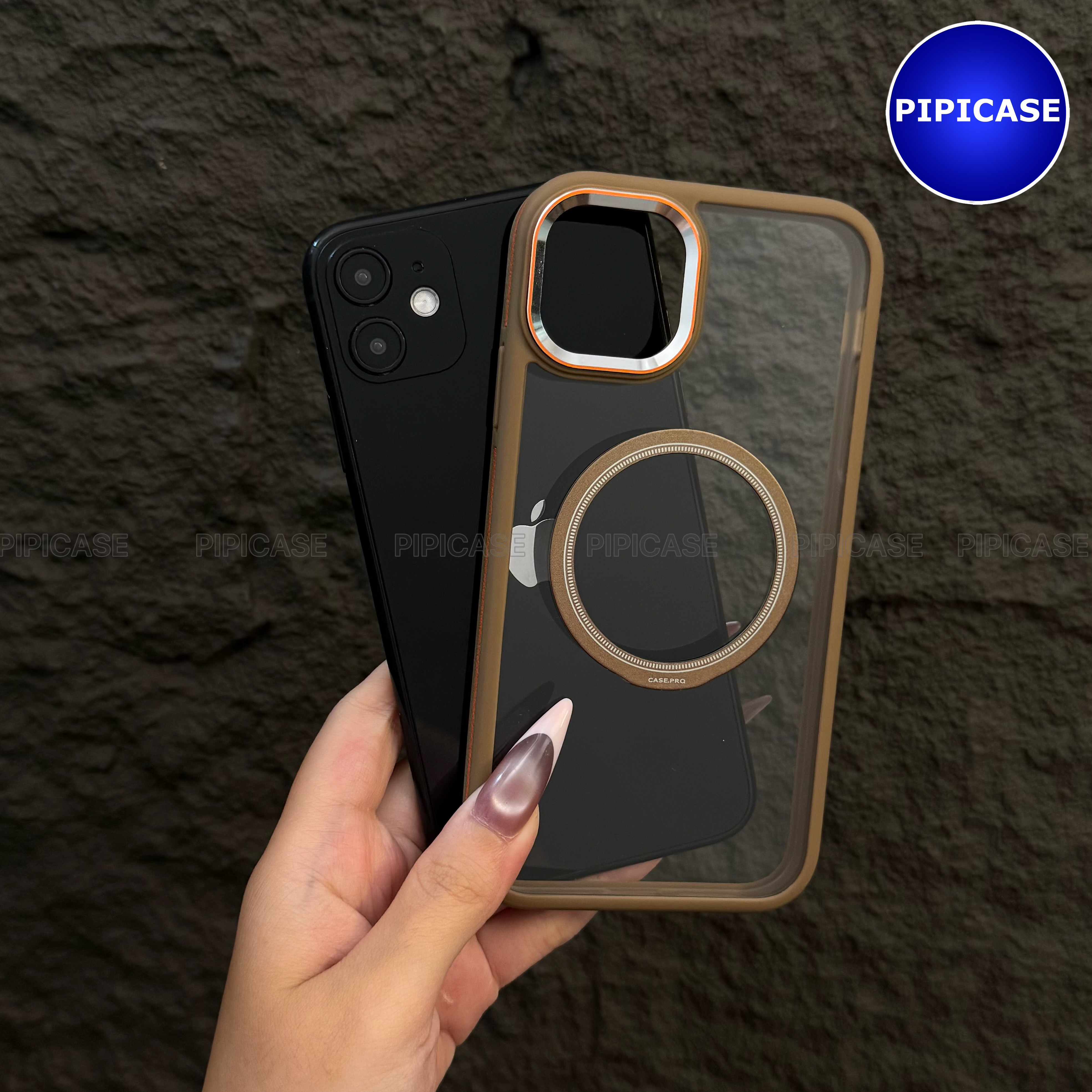 Ốp Lưng iPhone 12 - Wigu - Nâu_thumbnail_15