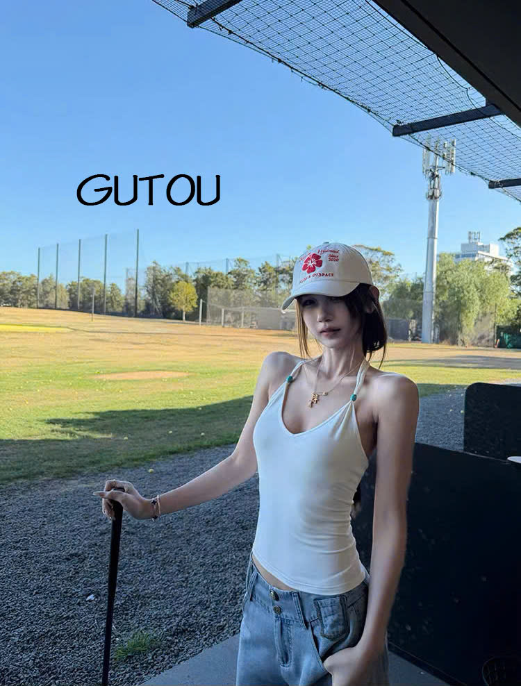 [ GUTOU ] Áo Cổ Yếm Dây Hạt Elira Style_thumbnail_7