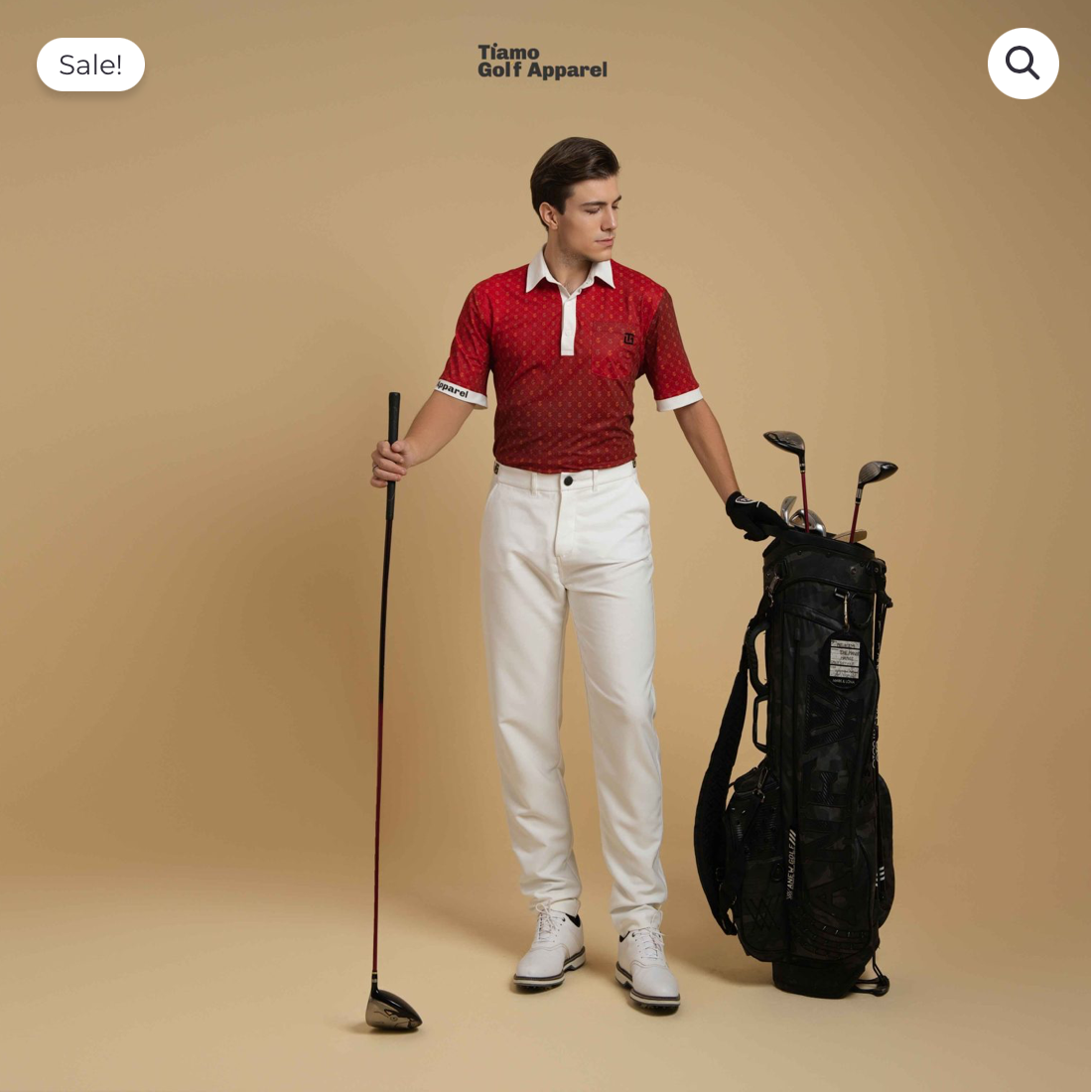Áo Polo Monogram Đỏ - Nam_thumbnail_1