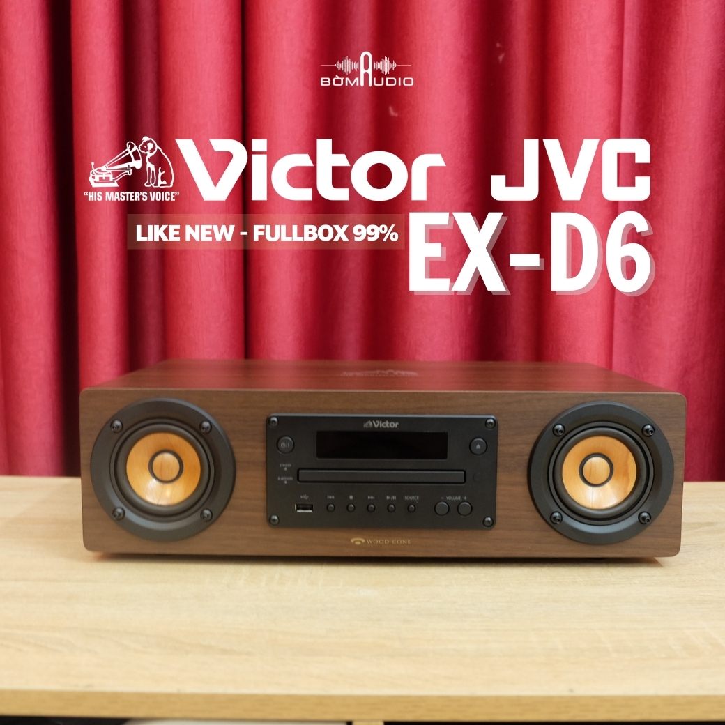[LIKENEW-FULLBOX 99%] Dàn Âm Thanh Mini VICTOR EX-D6_thumbnail_0