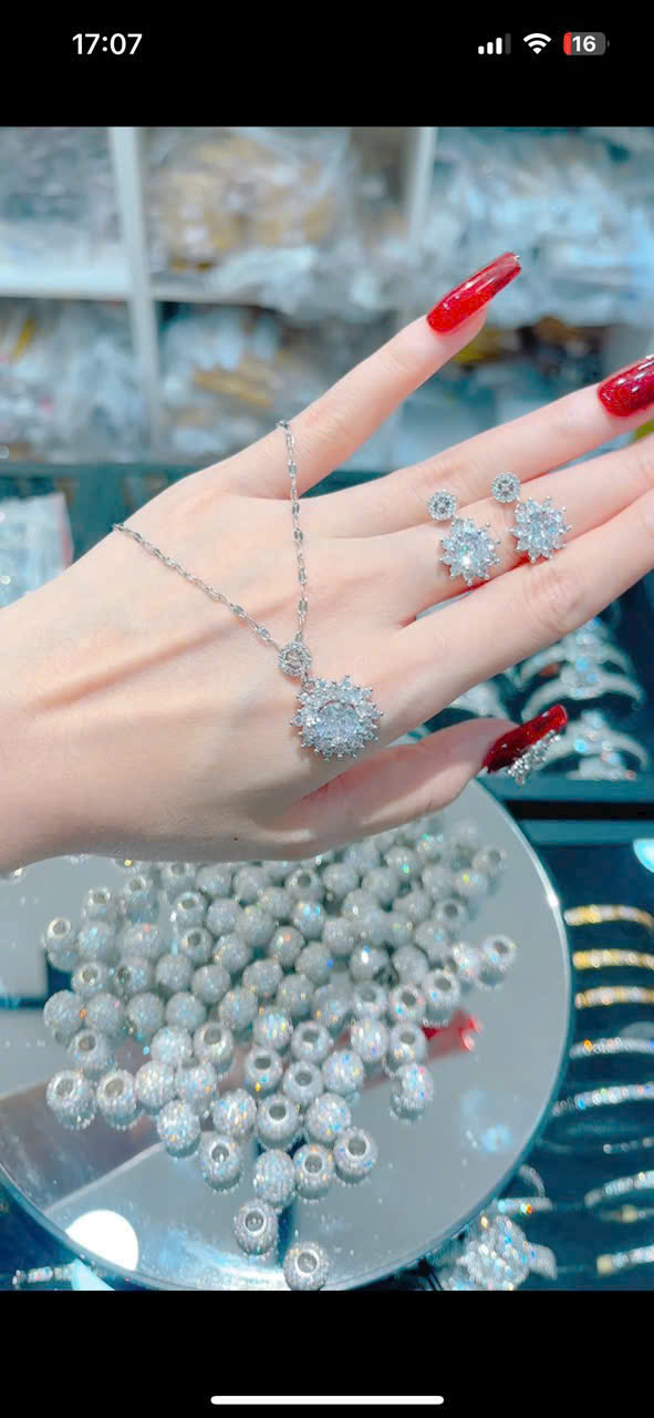 Sét Hoa Tuyết Trắng